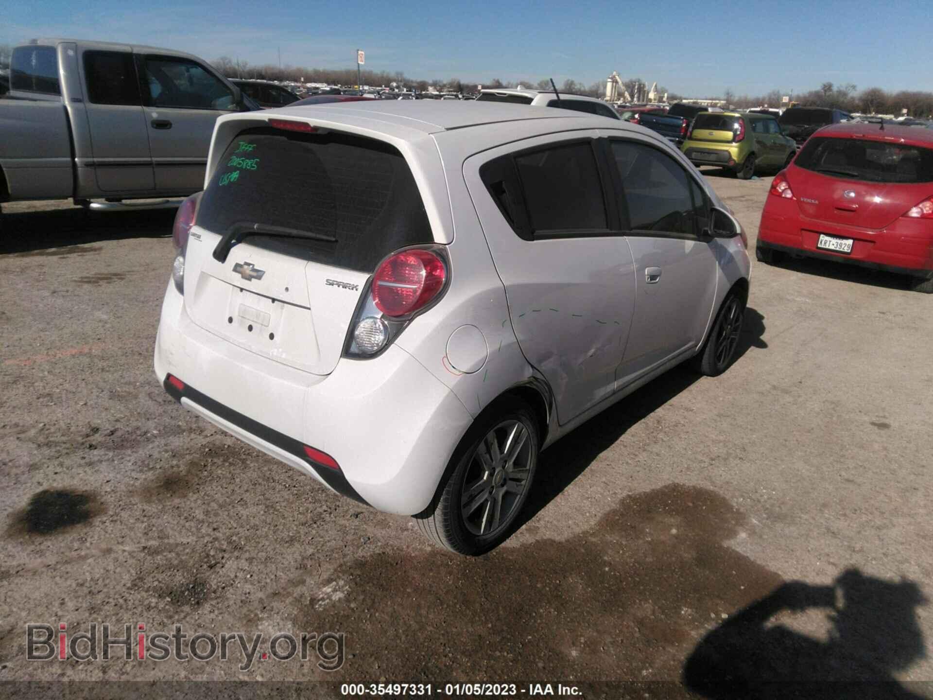 2014 CHEVROLET SPARK - VIN: KL8CD6S9XEC498108 - Фото 4