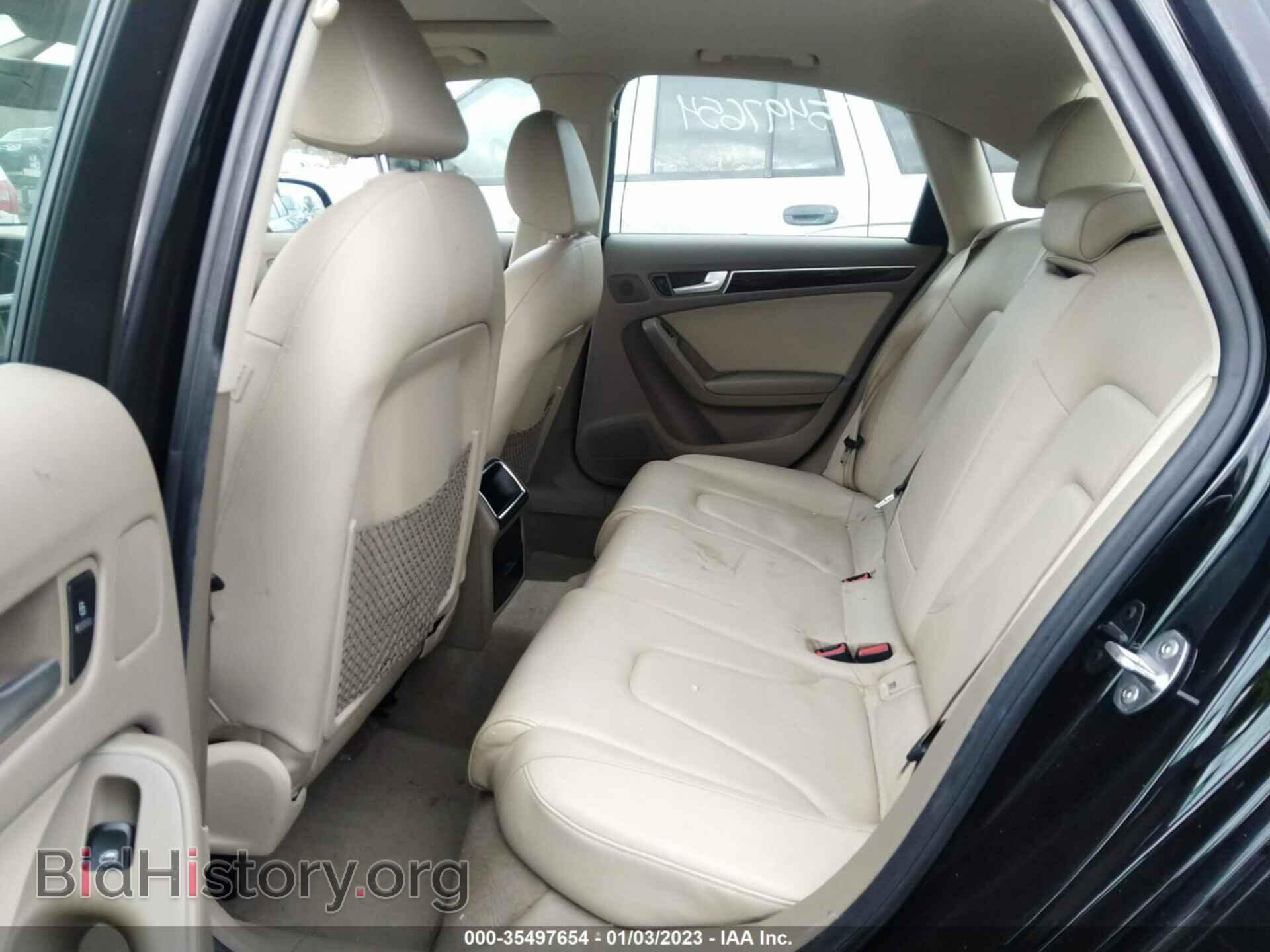 2012 AUDI A4 - VIN: WAUBFAFL4CN021209 - Фото 8