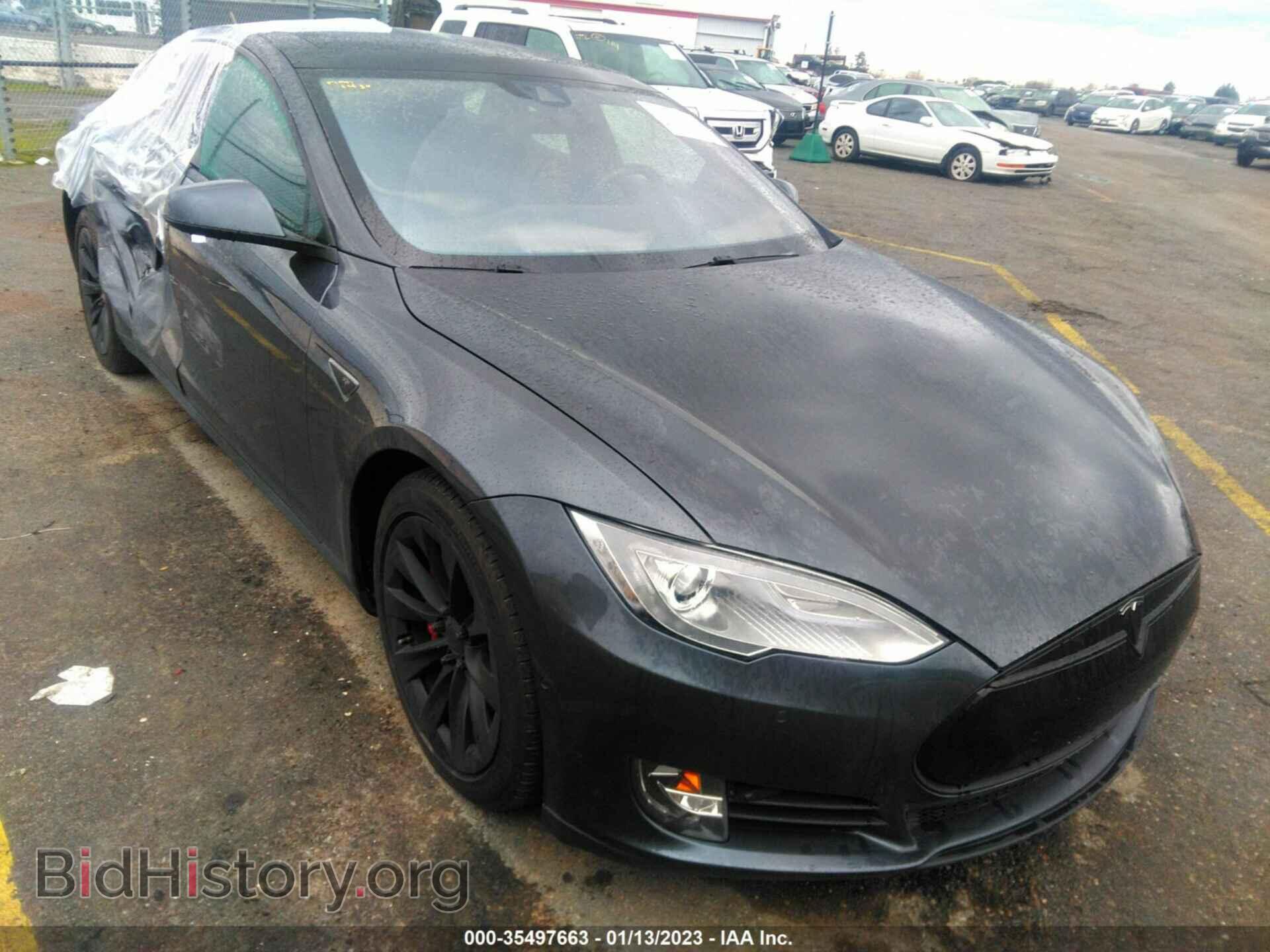 Photo 5YJSA1H45FF092574 - TESLA MODEL S 2015