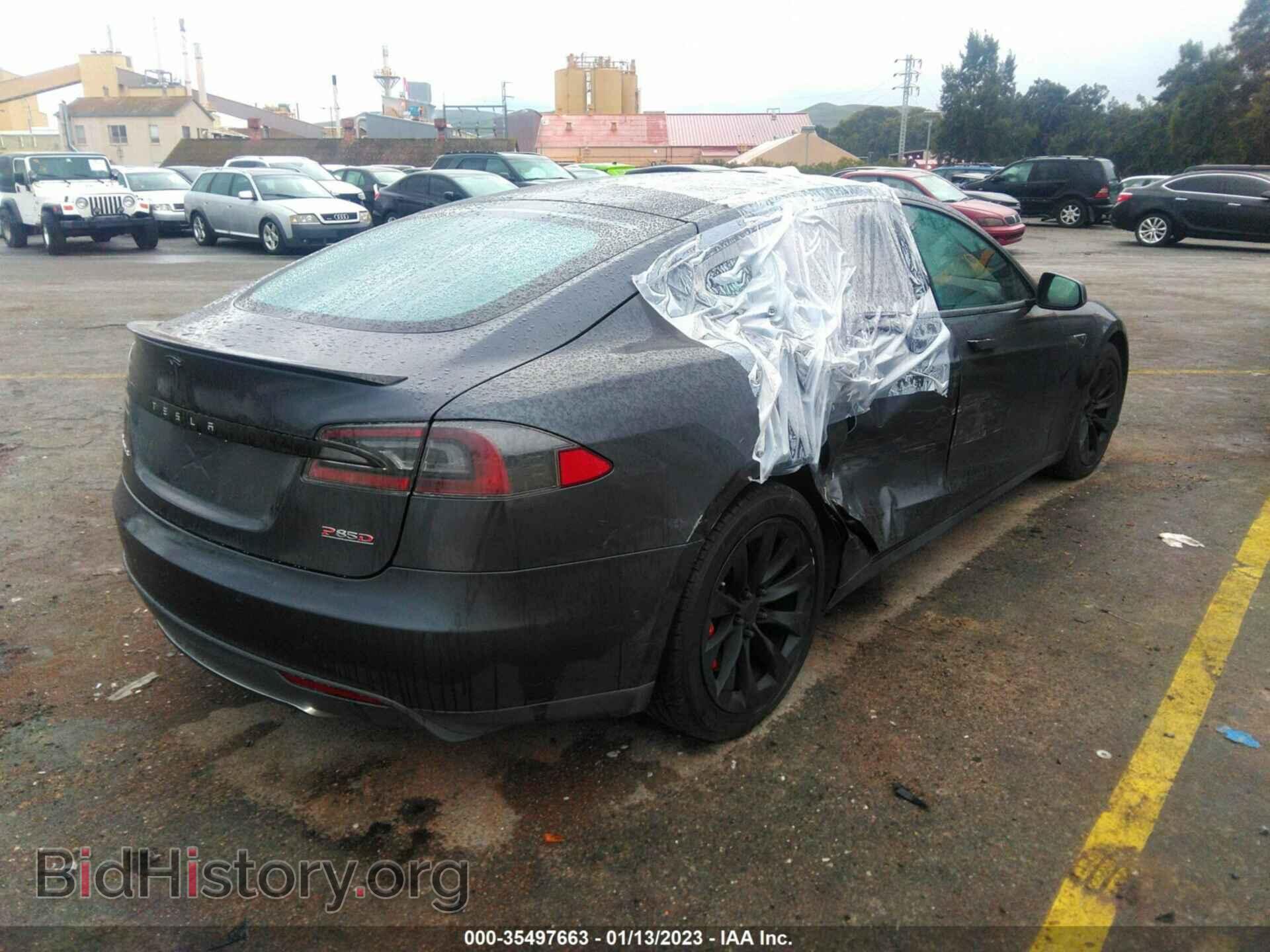 2015 TESLA MODEL S - VIN: 5YJSA1H45FF092574 - Фото 4