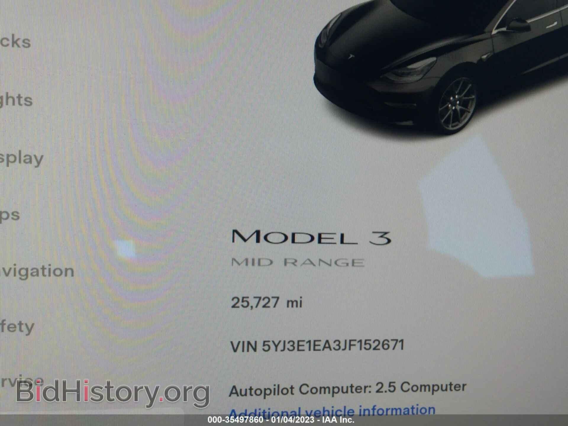 2018 TESLA MODEL 3 - VIN: 5YJ3E1EA3JF152671 - Photo 7