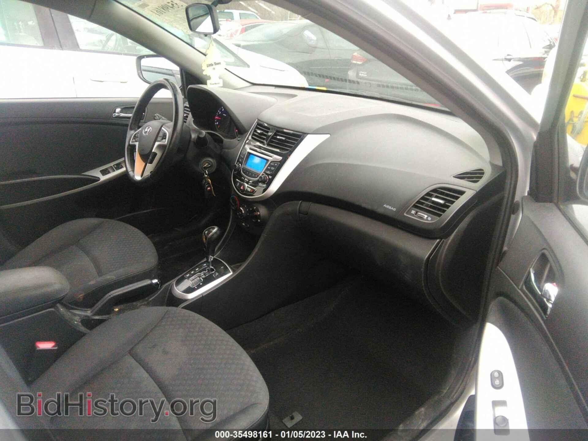 2012 HYUNDAI ACCENT - VIN: KMHCU5AE4CU039935 - Фото 5