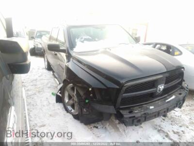 2012 RAM 1500 Express, черный — VIN 1C6RD7KT2CS134262, IAAI