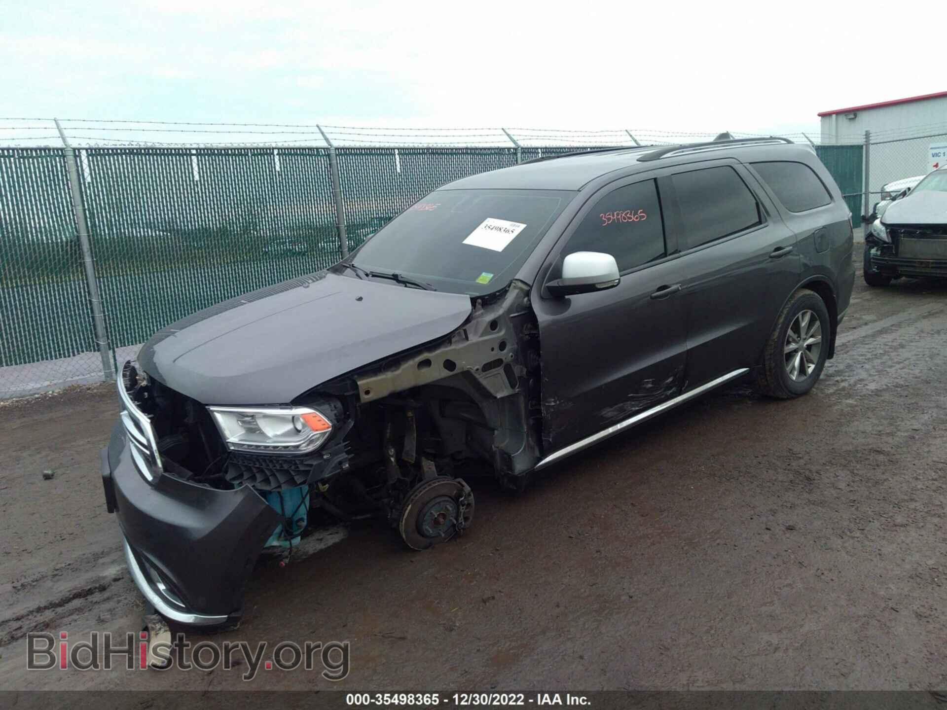 2014 DODGE DURANGO - VIN: 1C4RDJDG7EC595539 - Photo 2