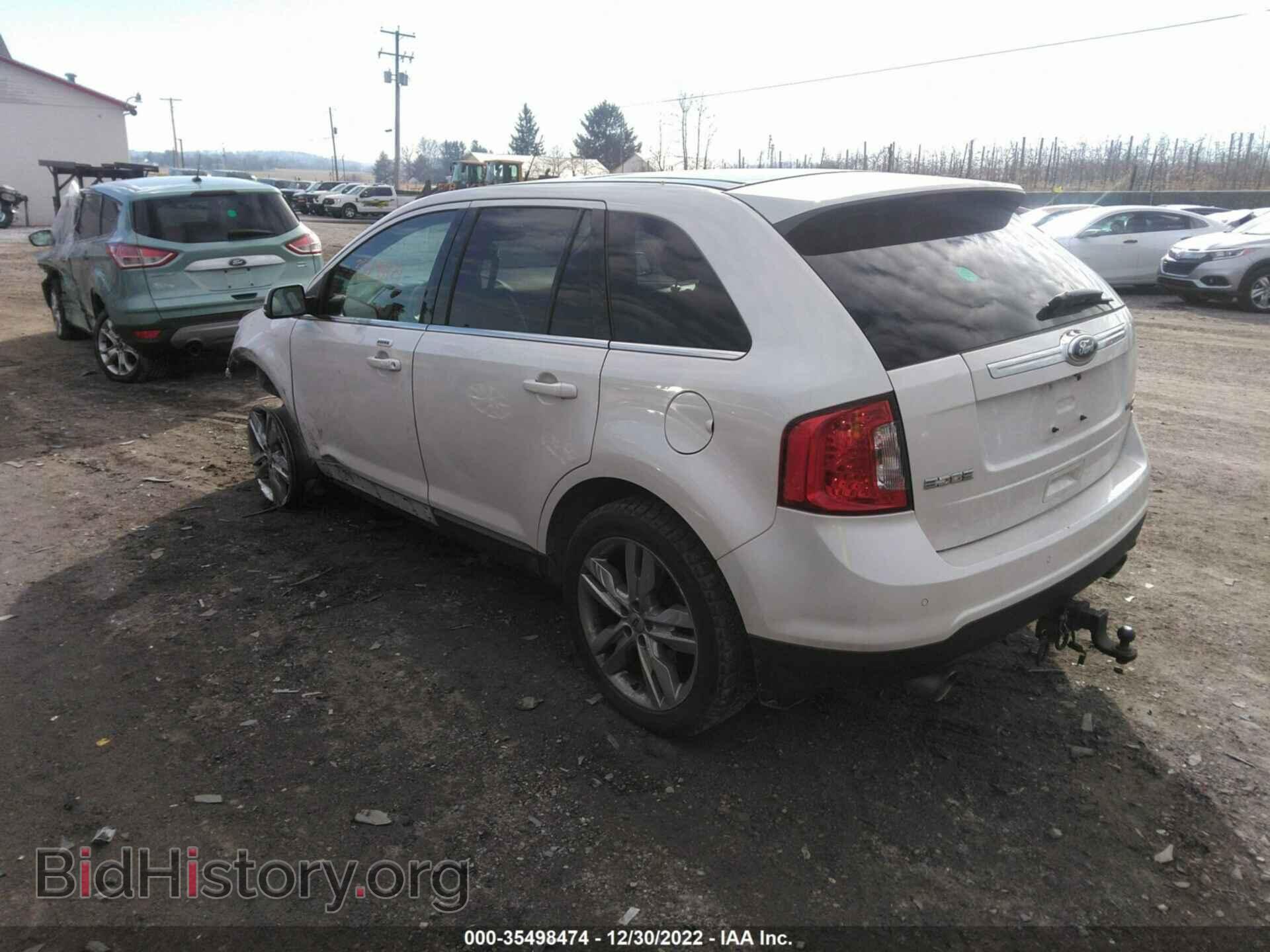 2014 FORD EDGE - VIN: 2FMDK4KC6EBB59455 - Фото 3