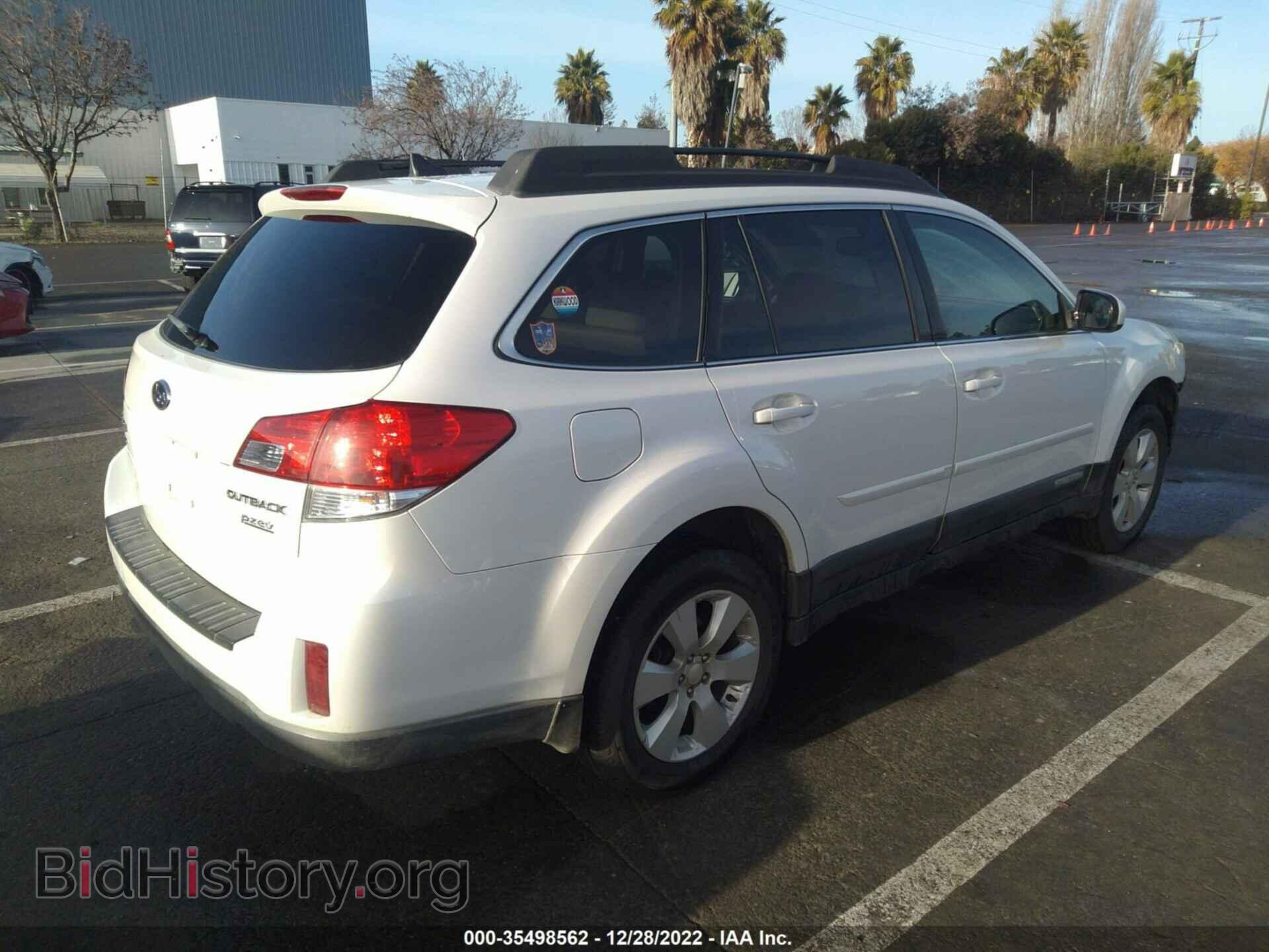 2012 SUBARU OUTBACK - VIN: 4S4BRBHC9C3277186 - Фото 4