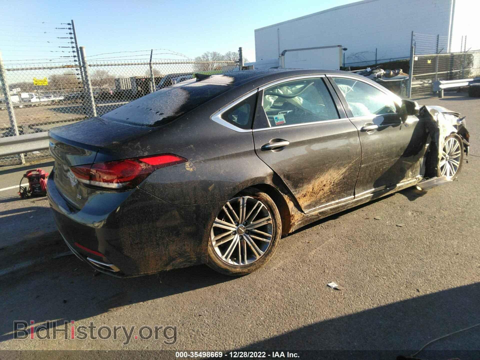 2018 GENESIS G80 - VIN: KMHGN4JE4JU226436 - Фото 4