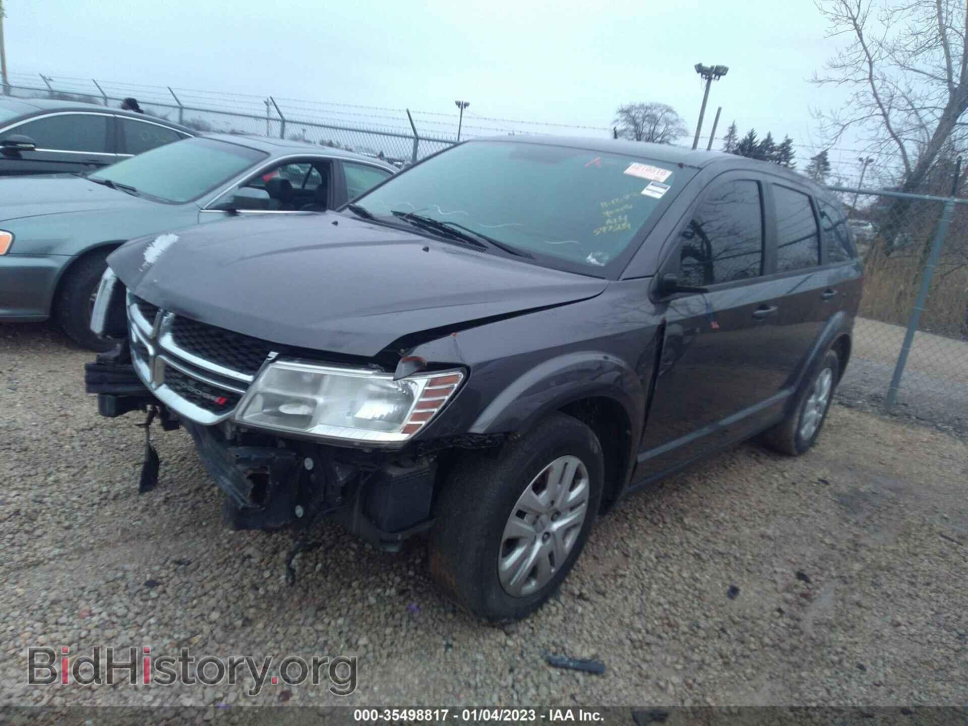 2015 DODGE JOURNEY - VIN: 3C4PDCAB0FT547219 - Фото 2