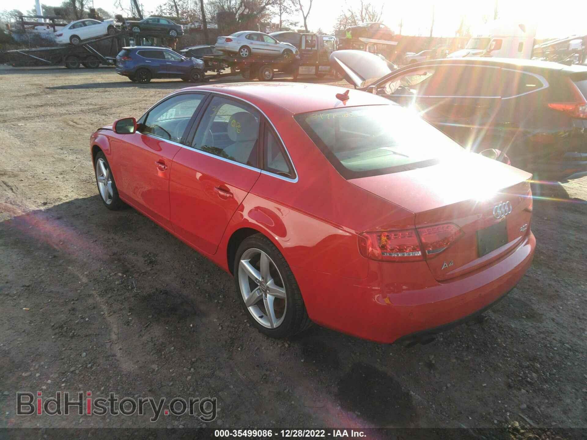 2011 AUDI A4 - VIN: WAUKFBFL7BN031768 - Фото 3