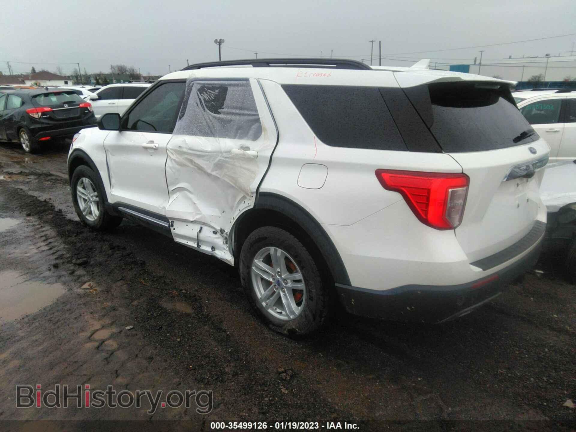 2020 FORD EXPLORER - VIN: 1FMSK8DHXLGD14375 - Фото 3