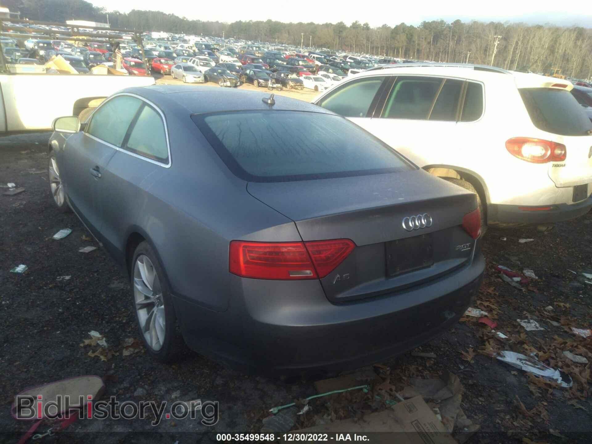 2013 AUDI A5 - VIN: WAULFAFRXDA012936 - Photo 3