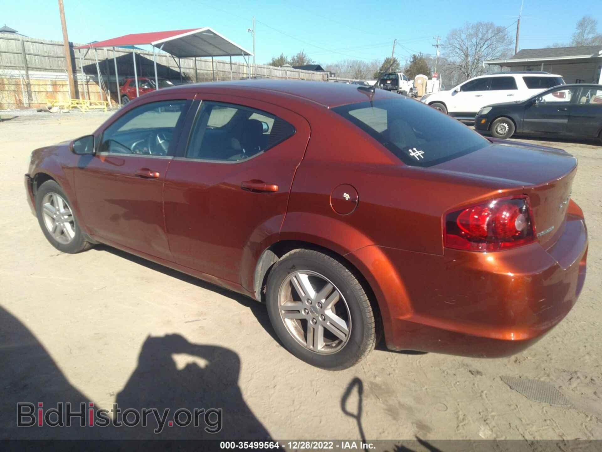 2012 DODGE AVENGER - VIN: 1C3CDZCB6CN162536 - Фото 3