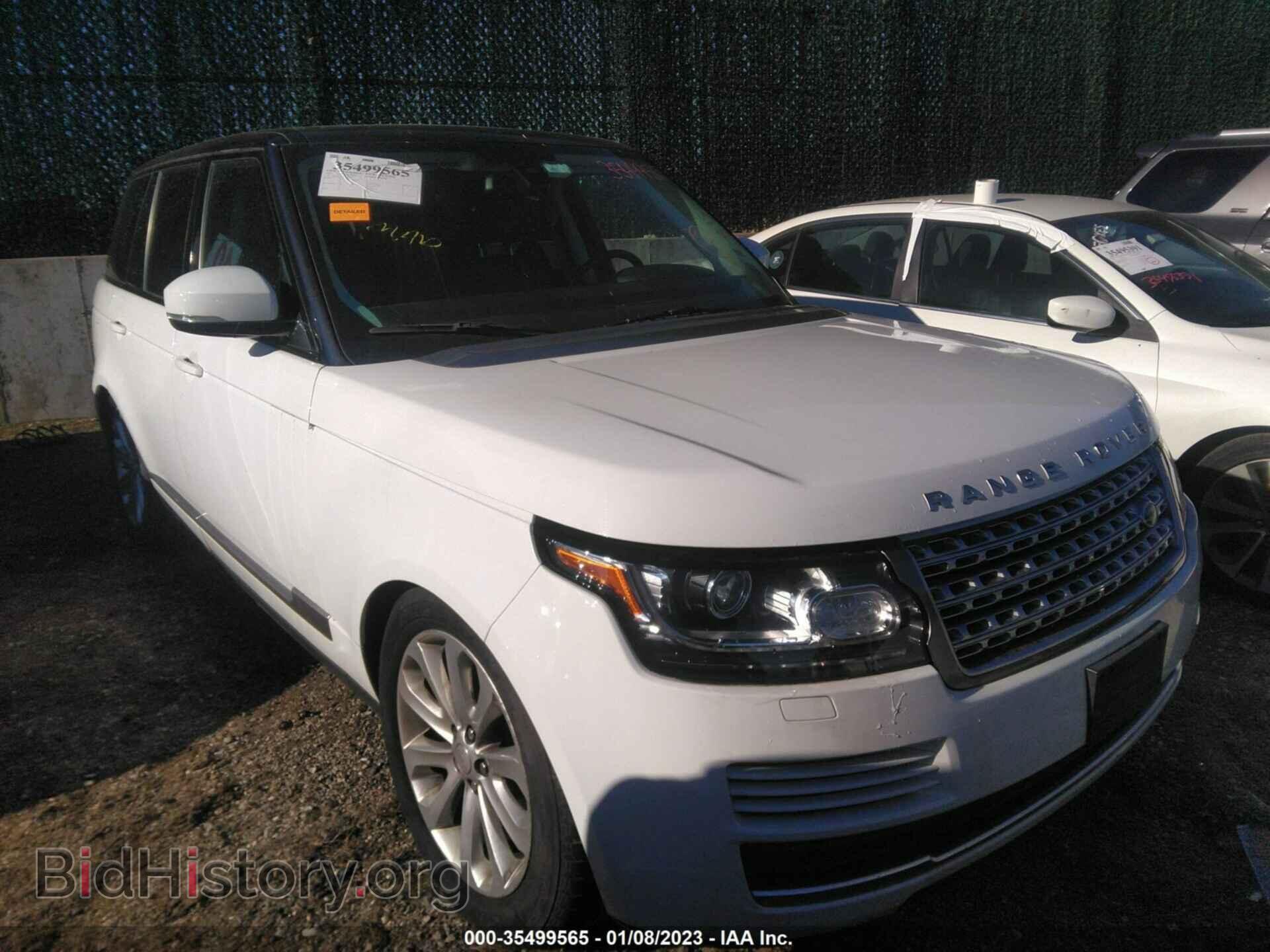 Photo SALGS2VF8FA204851 - LAND ROVER RANGE ROVER 2015