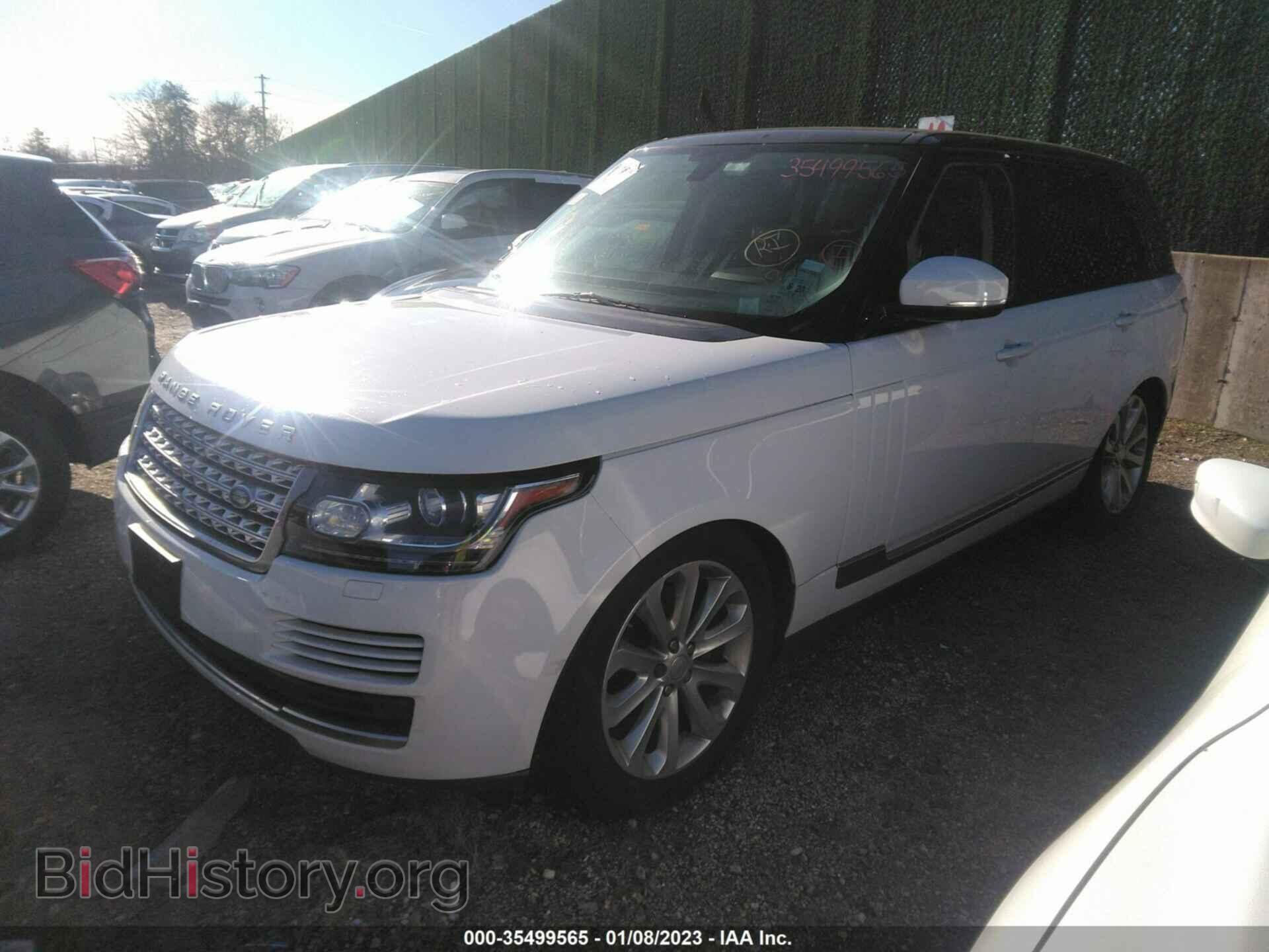2015 LAND ROVER RANGE ROVER - VIN: SALGS2VF8FA204851 - Фото 2