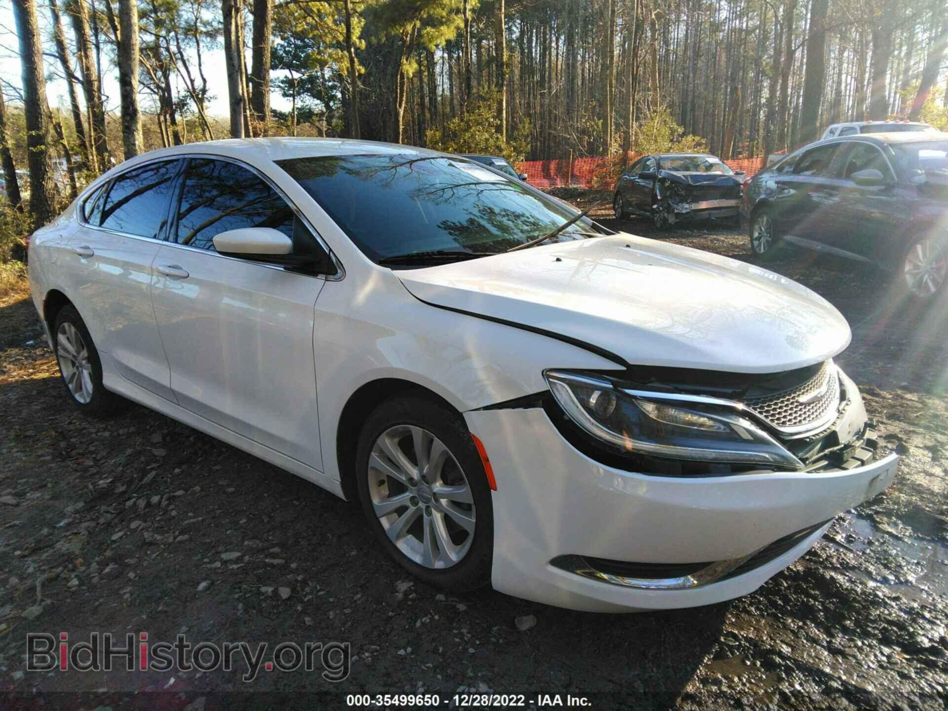 Фотография 1C3CCCAB5GN154260 - CHRYSLER 200 2016