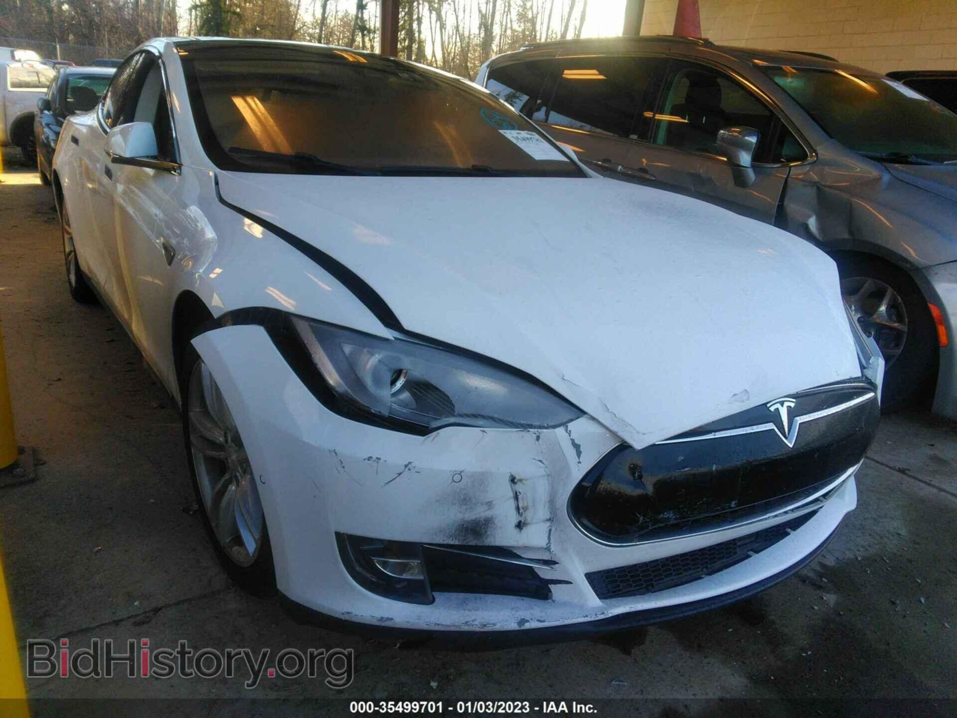 Фотография 5YJSA1S18EFP53138 - TESLA MODEL S 2014
