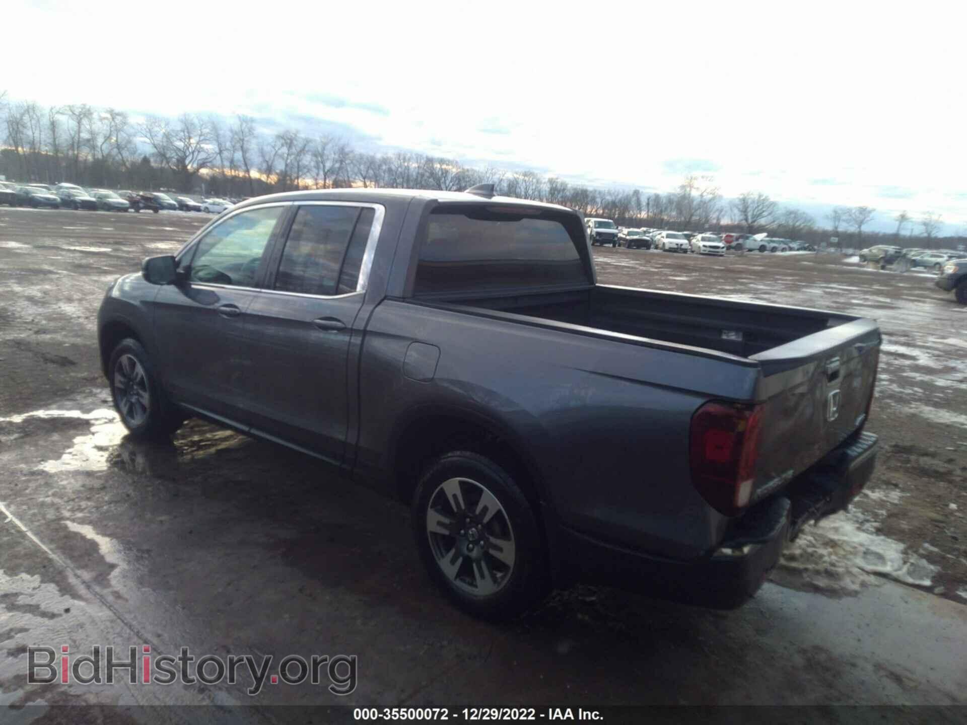 2017 HONDA RIDGELINE - VIN: 5FPYK3F5XHB033433 - Фото 3