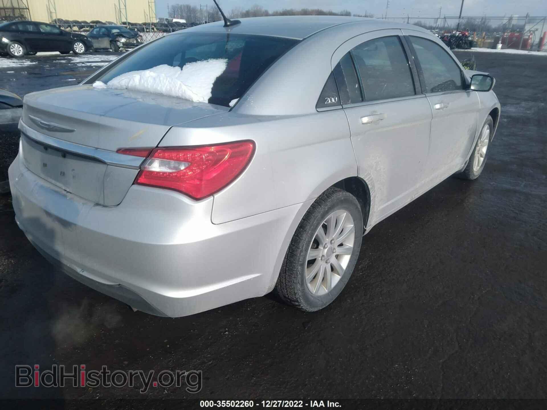 2012 CHRYSLER 200 - VIN: 1C3CCBBBXCN131124 - Фото 4