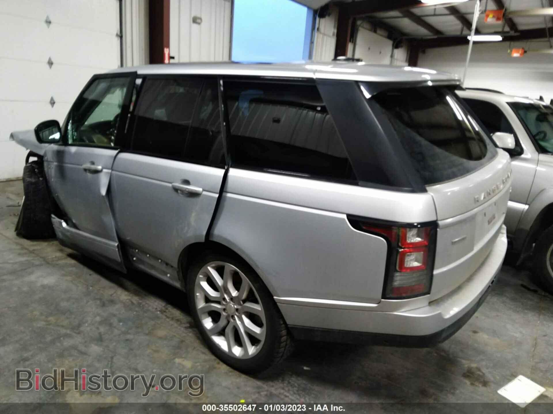 2015 LAND ROVER RANGE ROVER - VIN: SALGS2TF4FA211394 - Фото 3
