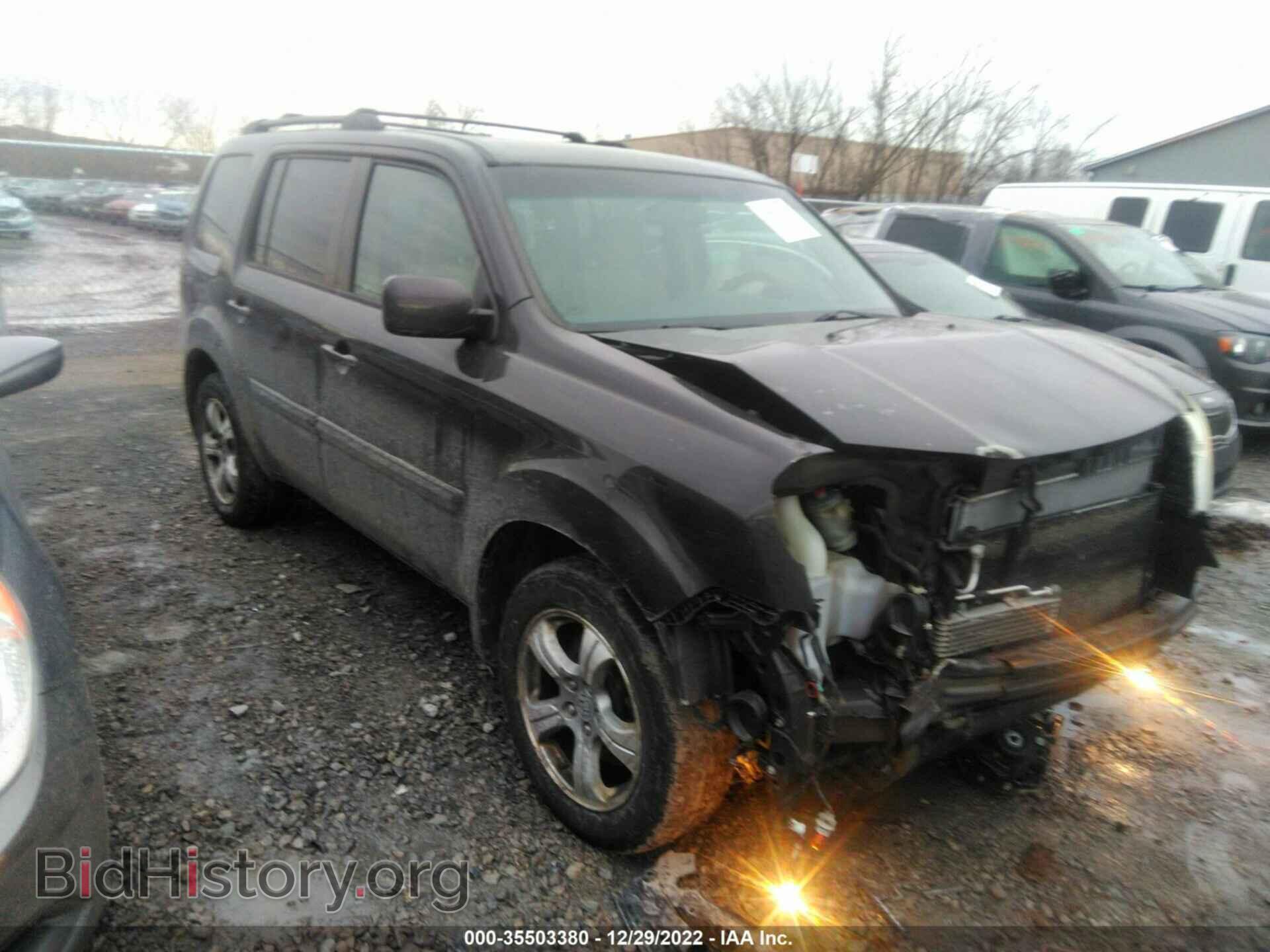 Фотография 5FNYF4H48CB034824 - HONDA PILOT 2012