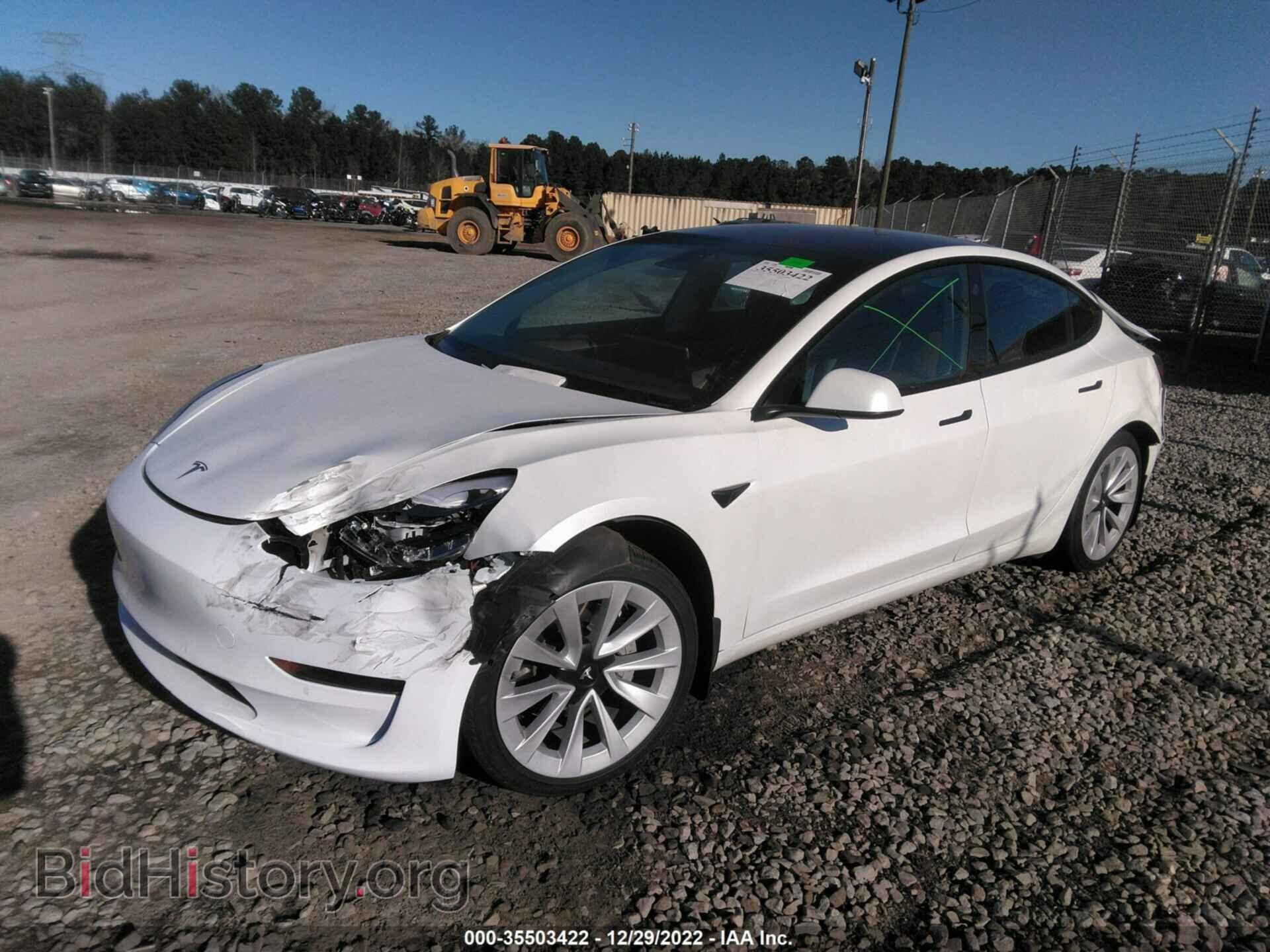 2021 TESLA MODEL 3 - VIN: 5YJ3E1EA4MF982662 - Фото 2