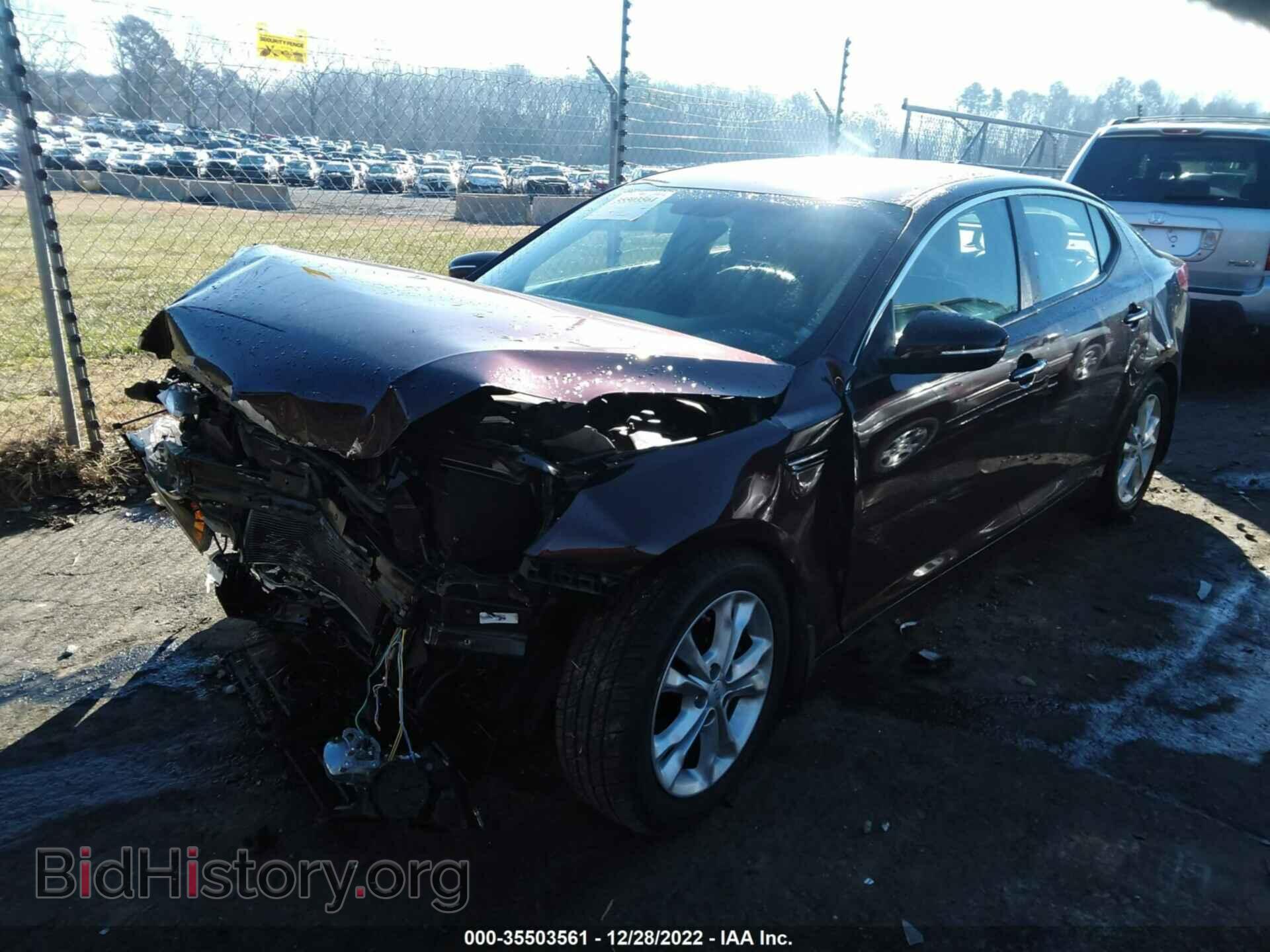 2013 KIA OPTIMA - VIN: 5XXGN4A77DG136228 - Фото 2
