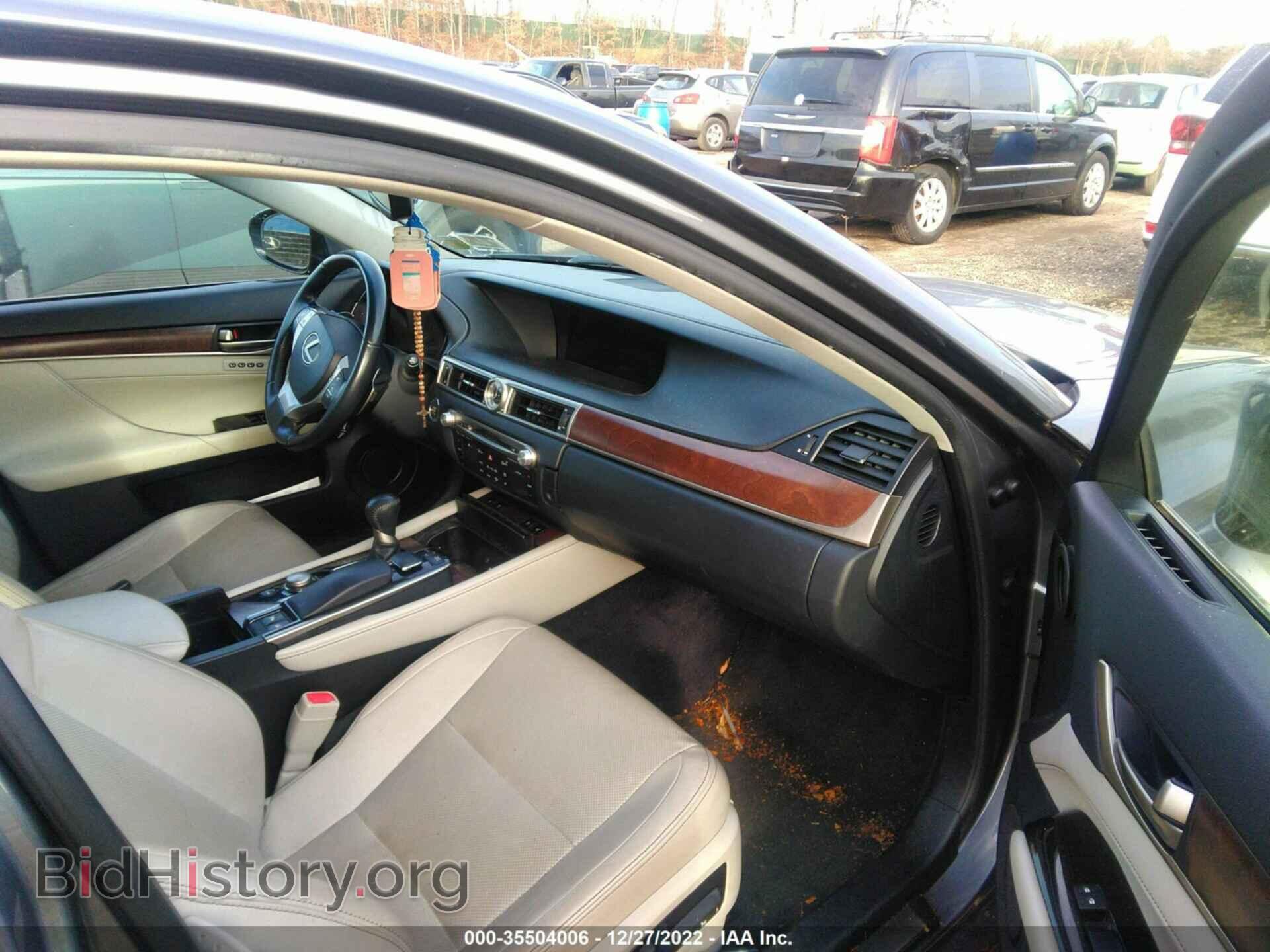 2013 LEXUS GS 350 - VIN: JTHCE1BL3D5004868 - Фото 5