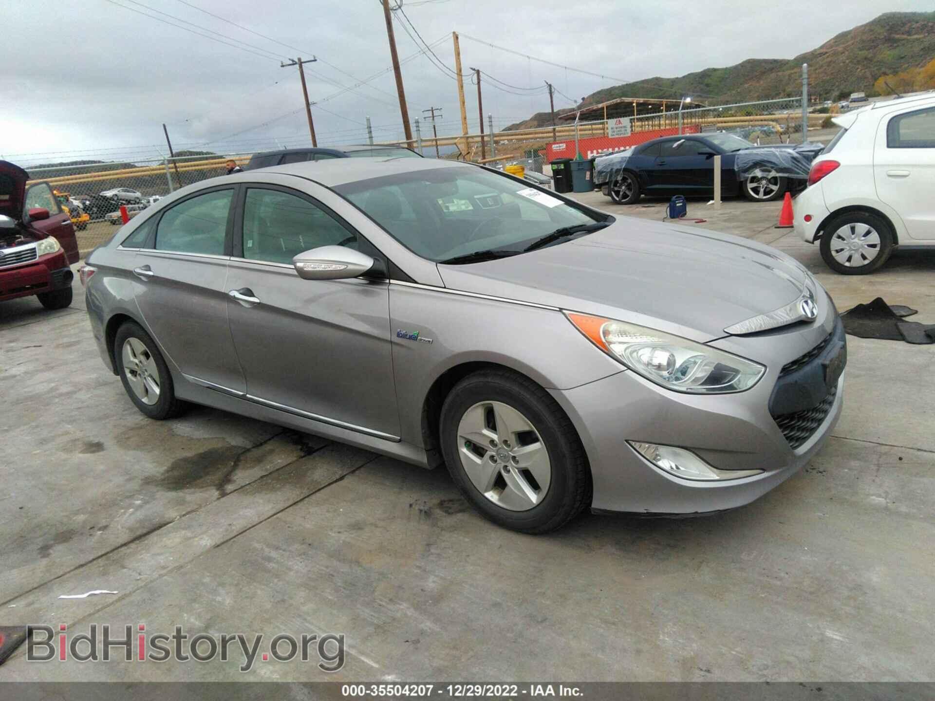 Фотография KMHEC4A48CA056929 - HYUNDAI SONATA 2012
