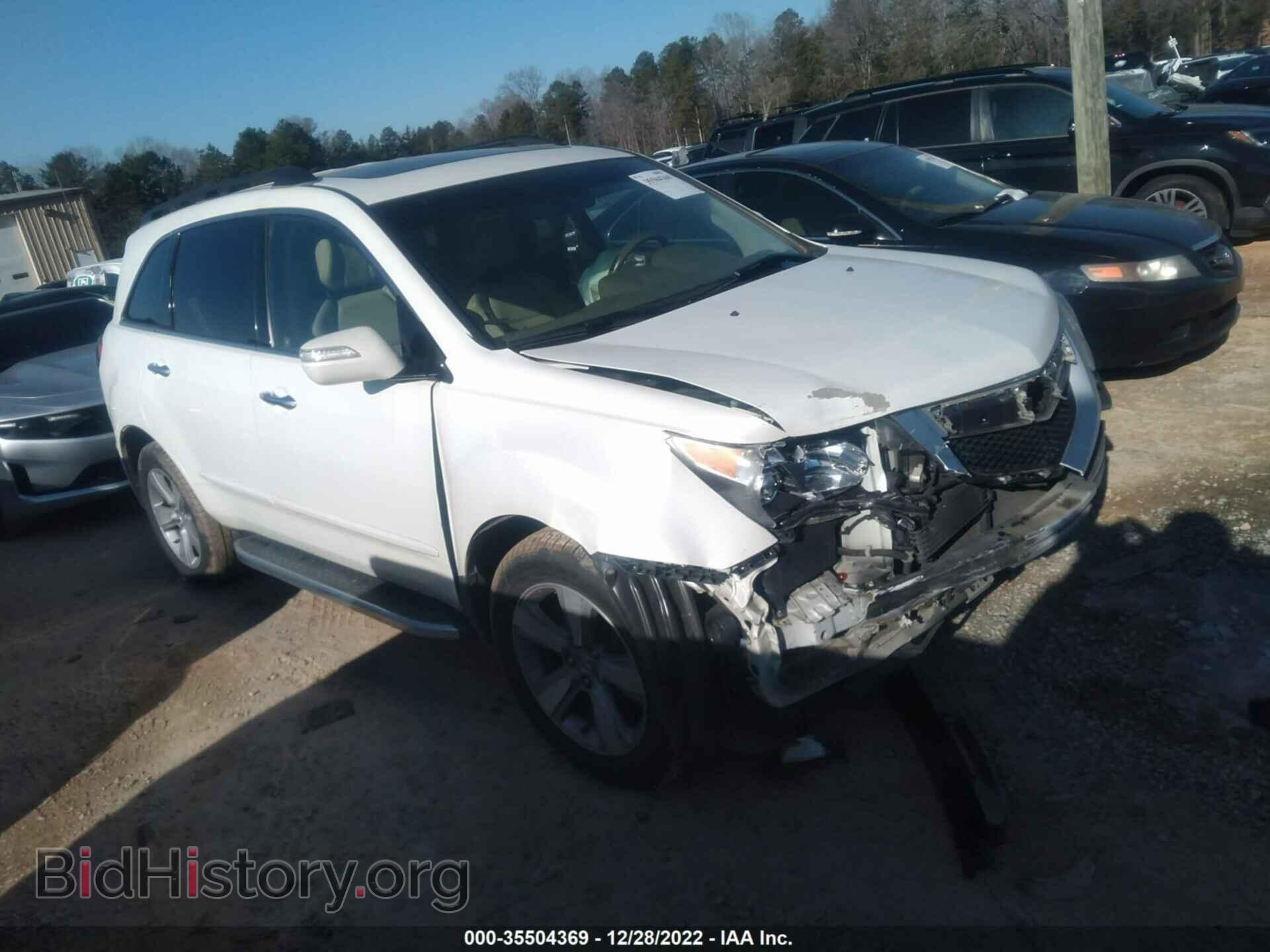 Photo 2HNYD2H31CH506609 - ACURA MDX 2012