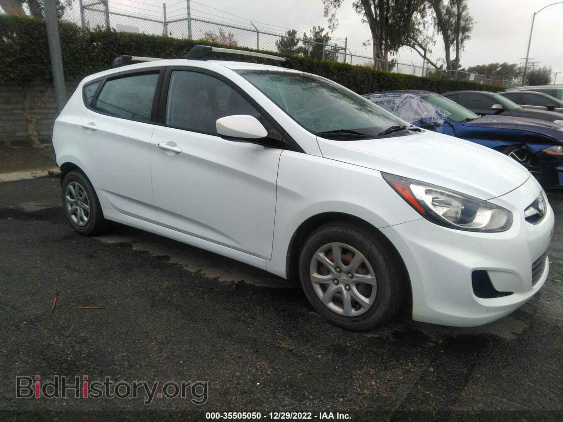 Фотография KMHCT5AE7CU044193 - HYUNDAI ACCENT 2012
