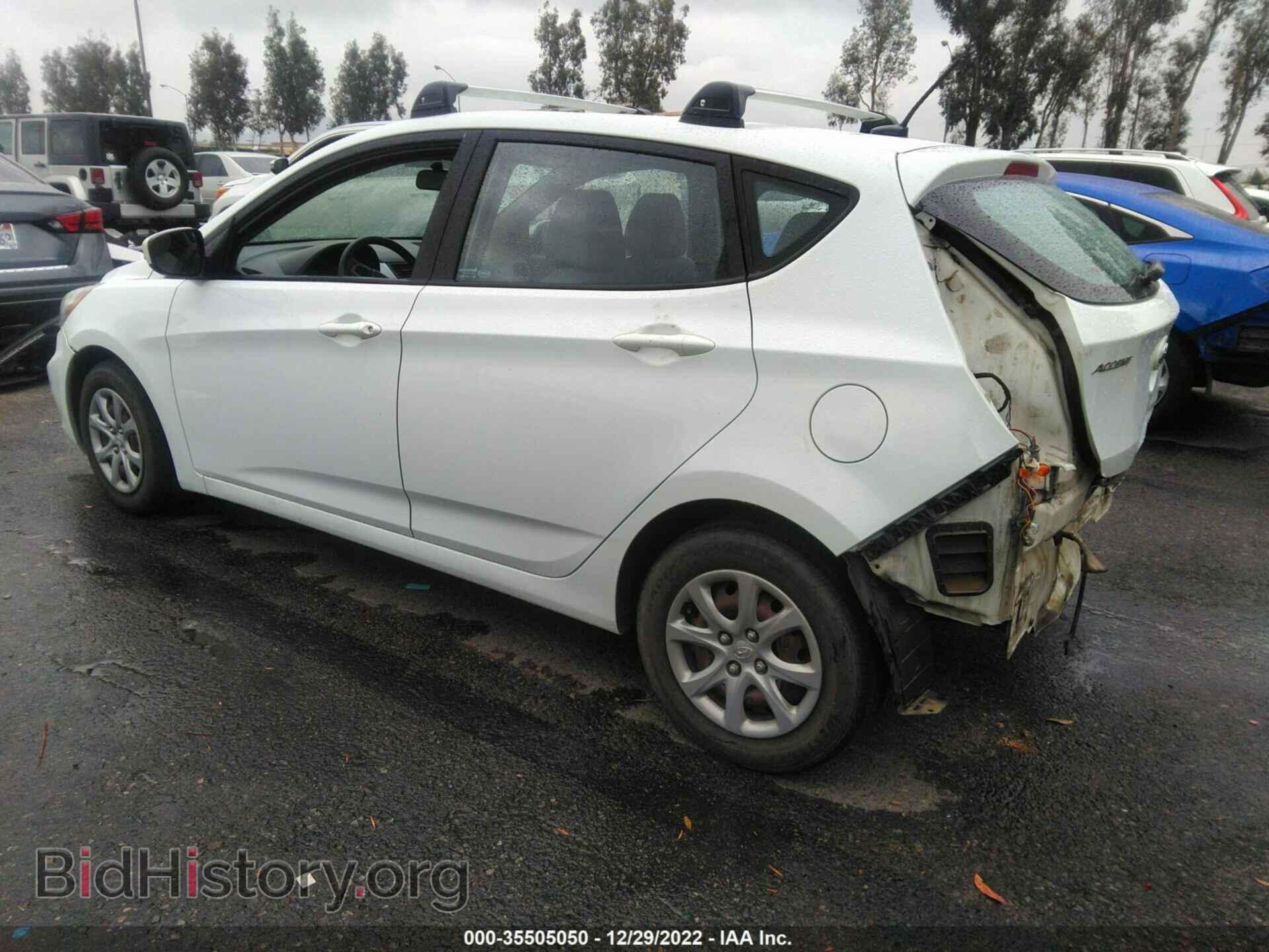 2012 HYUNDAI ACCENT - VIN: KMHCT5AE7CU044193 - Фото 3