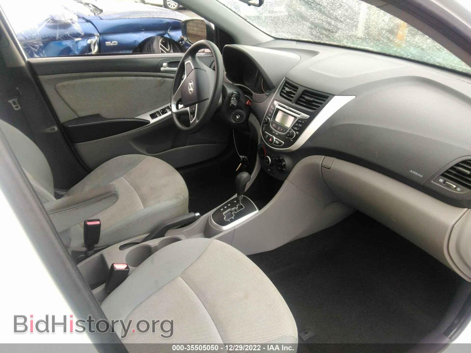 2012 HYUNDAI ACCENT - VIN: KMHCT5AE7CU044193 - Фото 5