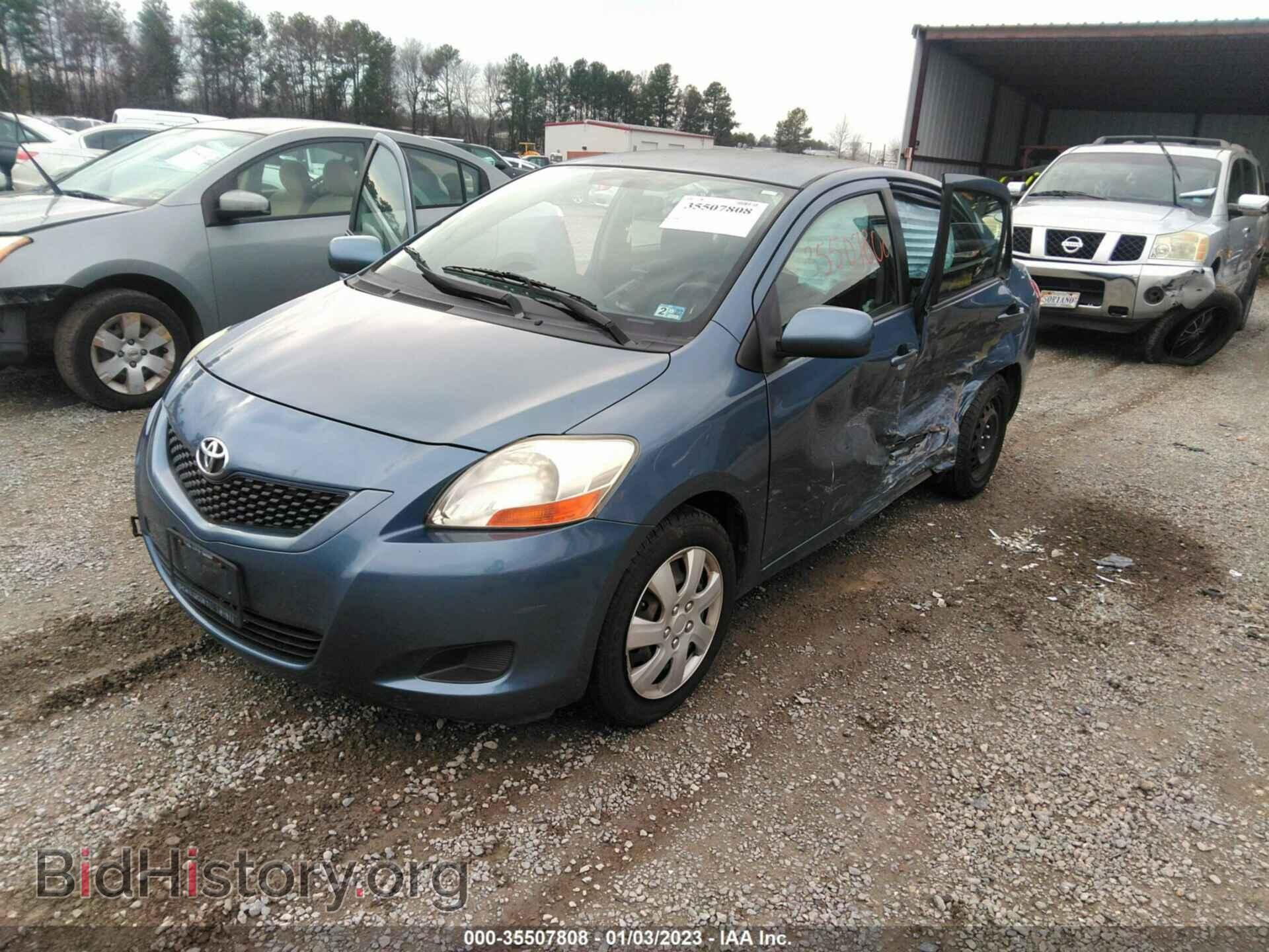2010 TOYOTA YARIS - VIN: JTDBT4K3XA1357504 - Фото 2