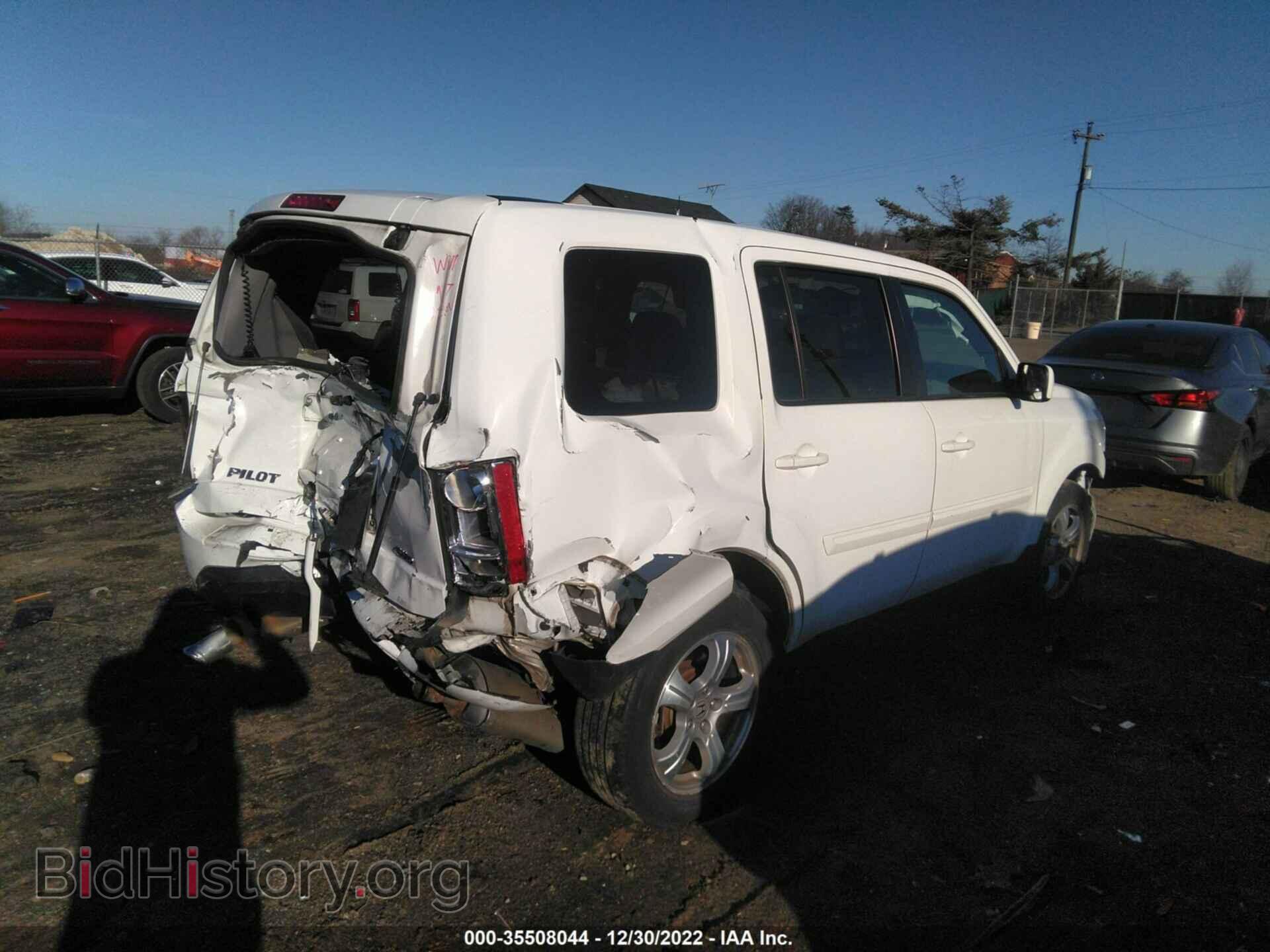 2014 HONDA PILOT - VIN: 5FNYF4H55EB047641 - Фото 4