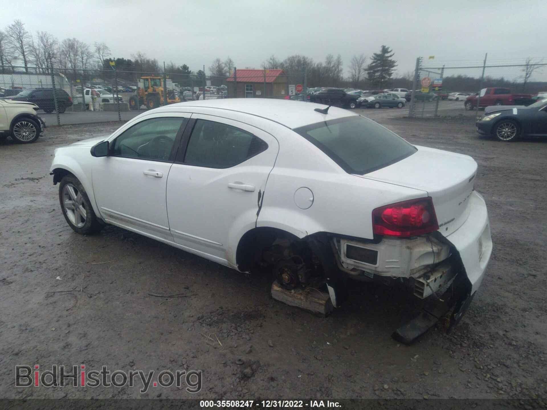 2011 DODGE AVENGER - VIN: 1B3BD4FB2BN554189 - Фото 3