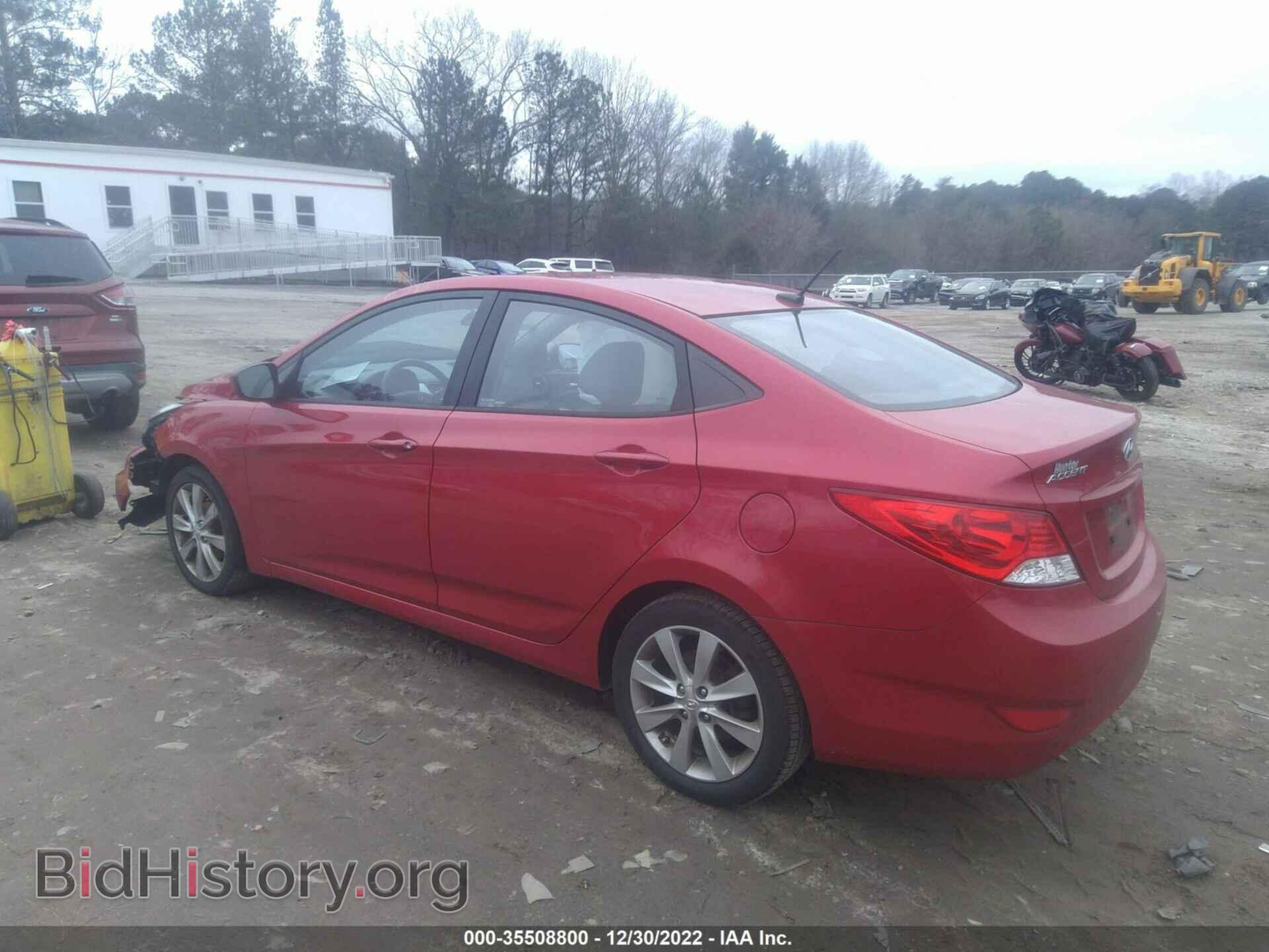 2013 HYUNDAI ACCENT - VIN: KMHCU4AE2DU569526 - Фото 3