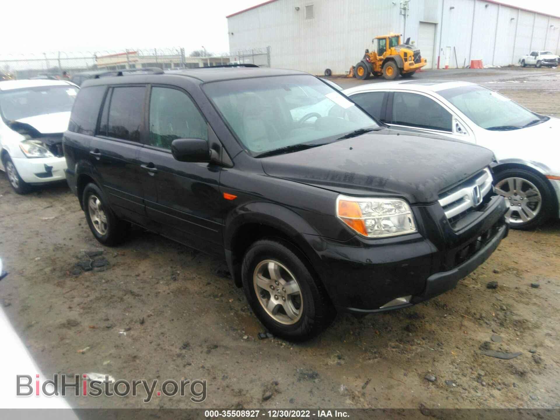 Photo 5FNYF28686B010873 - HONDA PILOT 2006