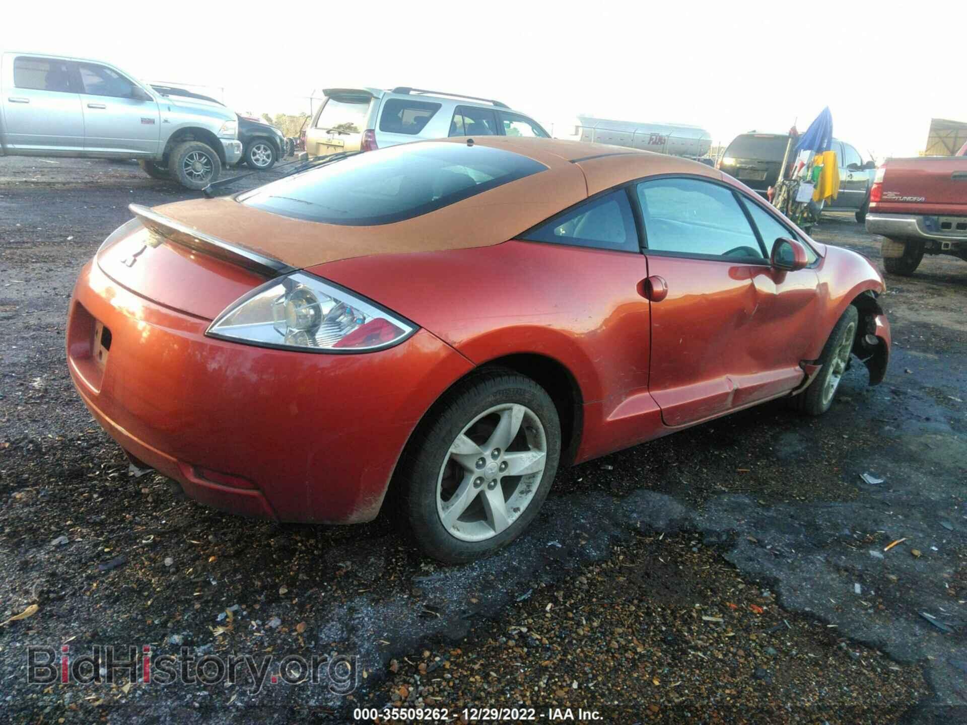 2006 MITSUBISHI ECLIPSE - VIN: 4A3AK24F16E008352 - Фото 4
