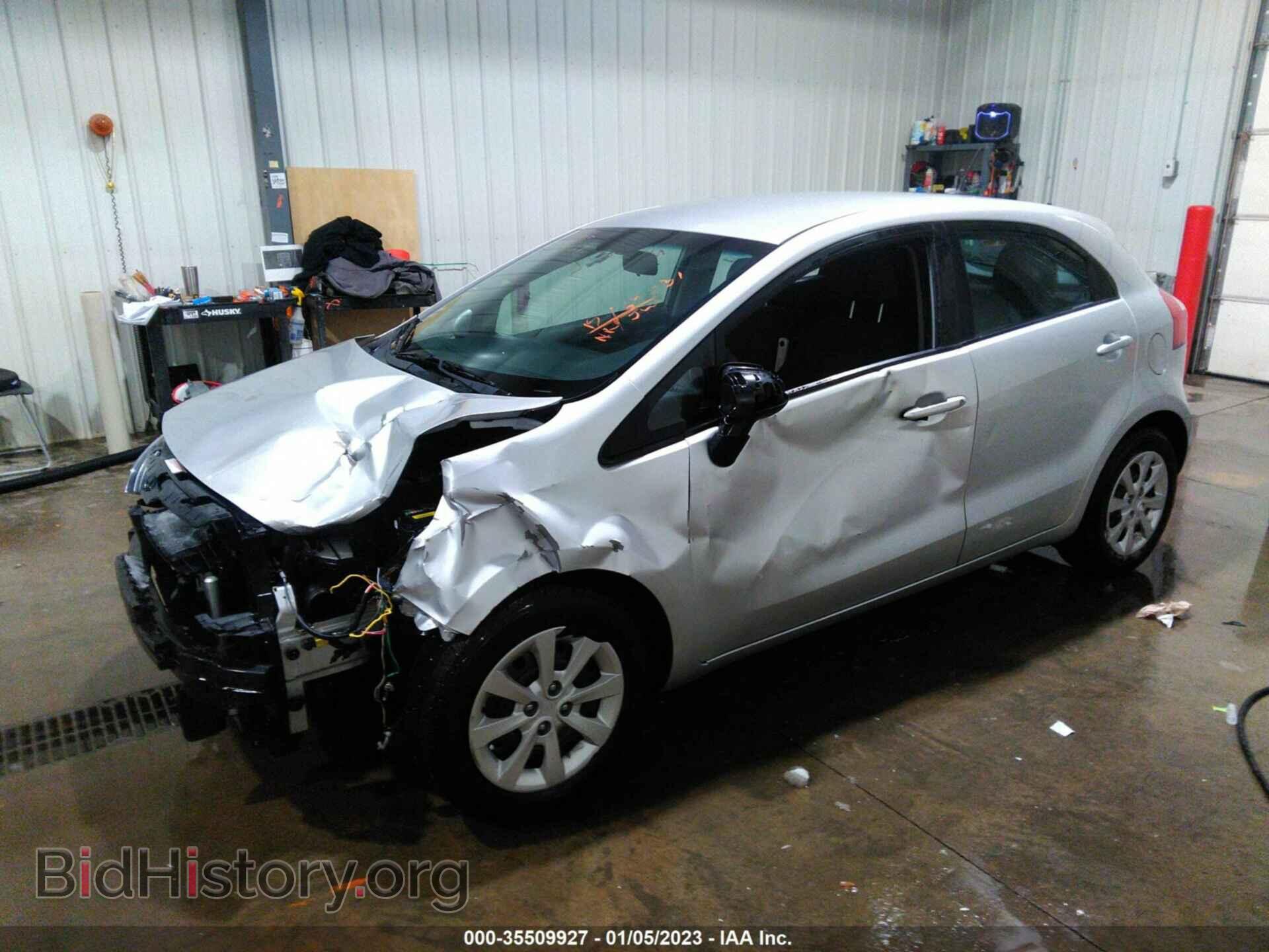 2015 KIA RIO - VIN: KNADN5A34F6447961 - Фото 2