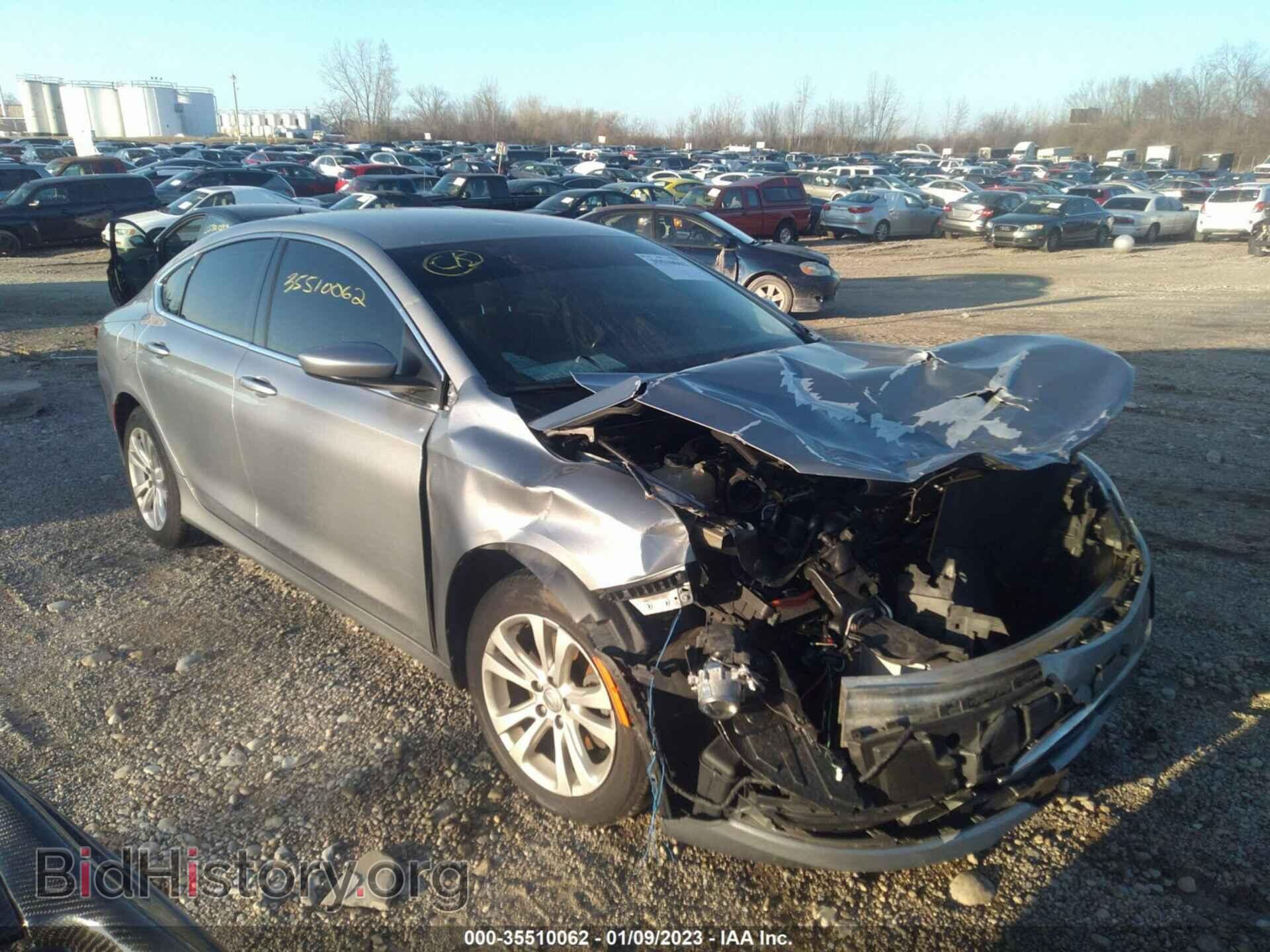 Фотография 1C3CCCAB1FN596063 - CHRYSLER 200 2015