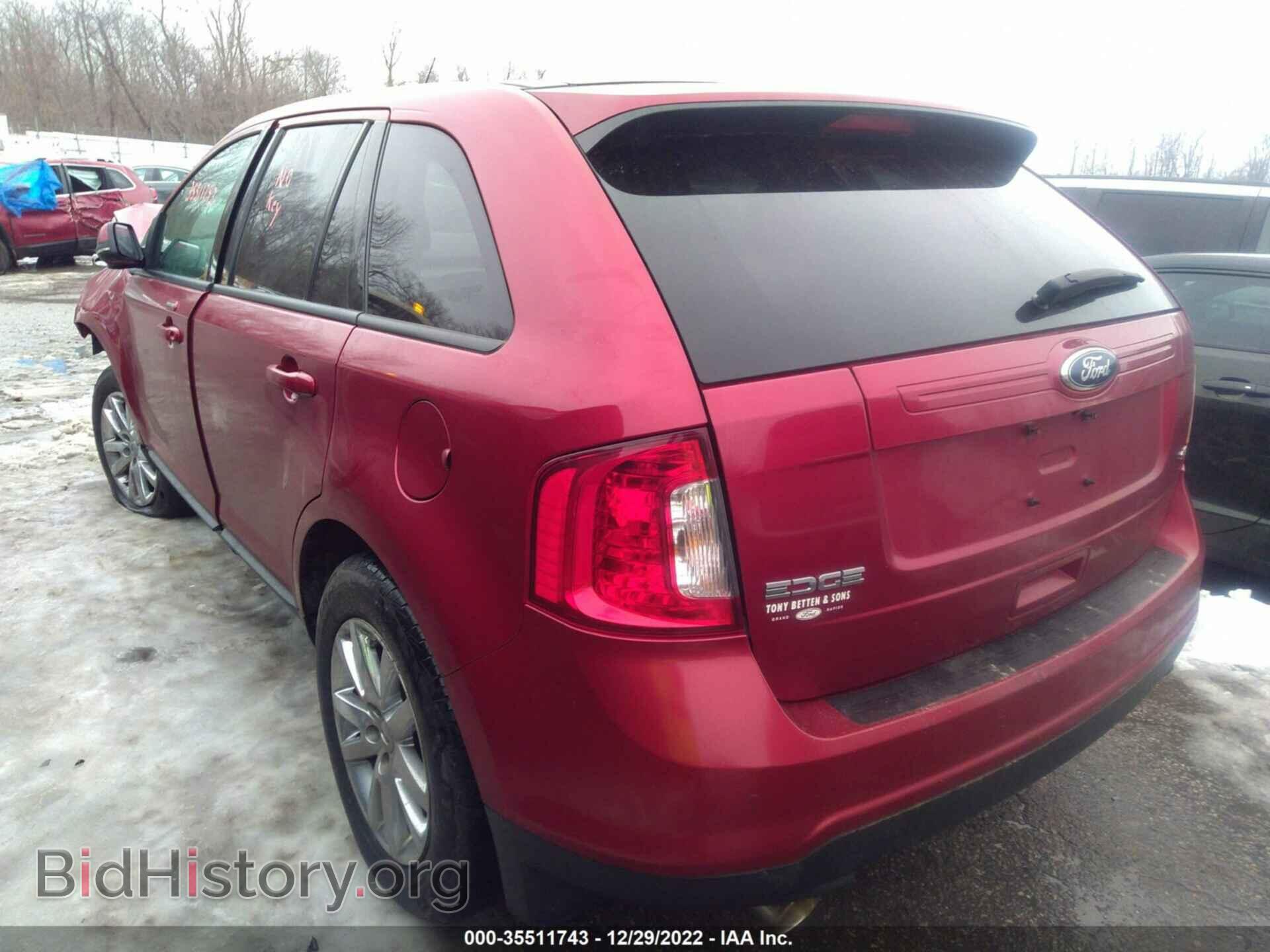 2013 FORD EDGE - VIN: 2FMDK3JC4DBA31497 - Фото 3