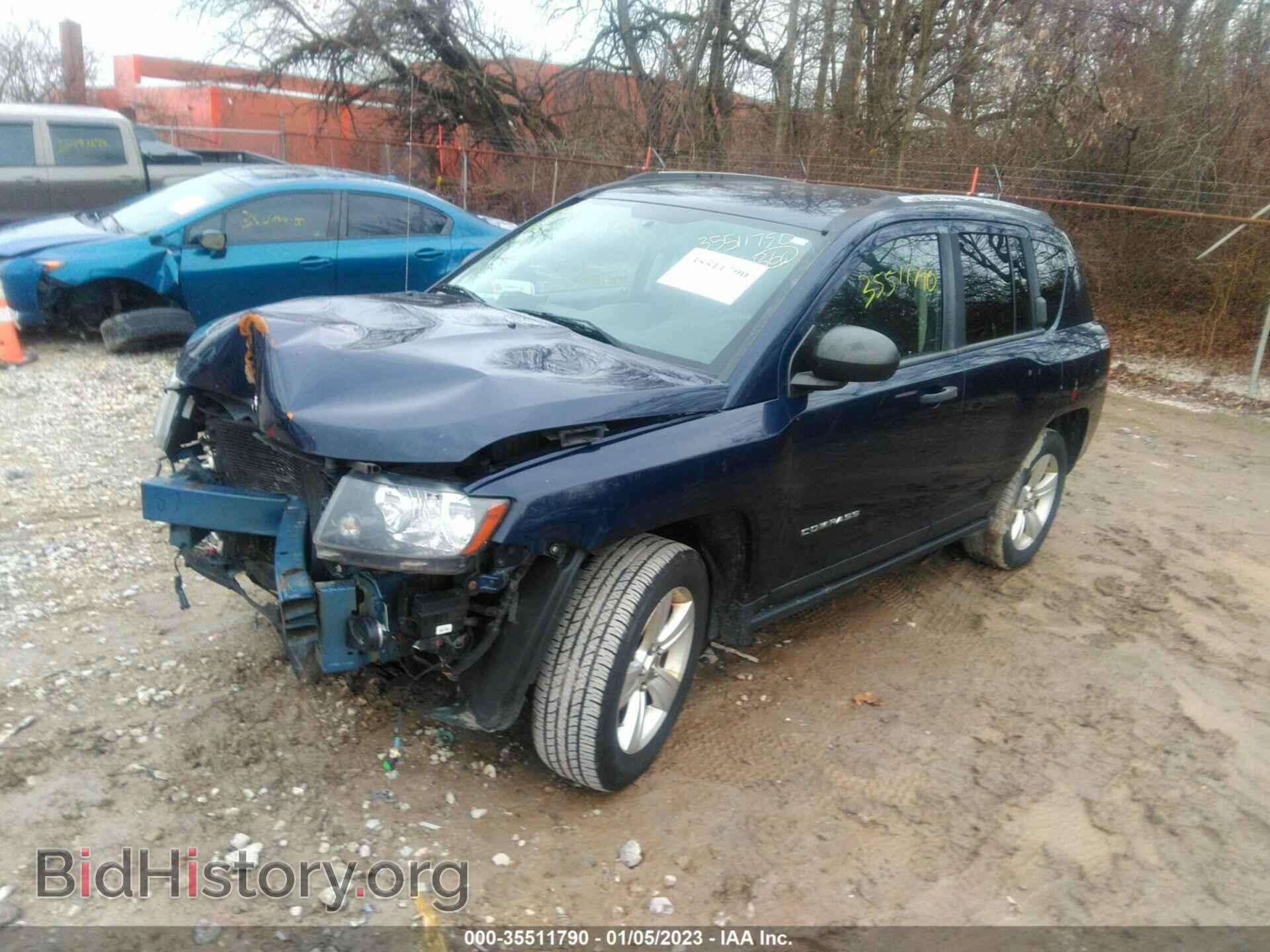 2015 JEEP COMPASS - VIN: 1C4NJDBB3FD113967 - Фото 2