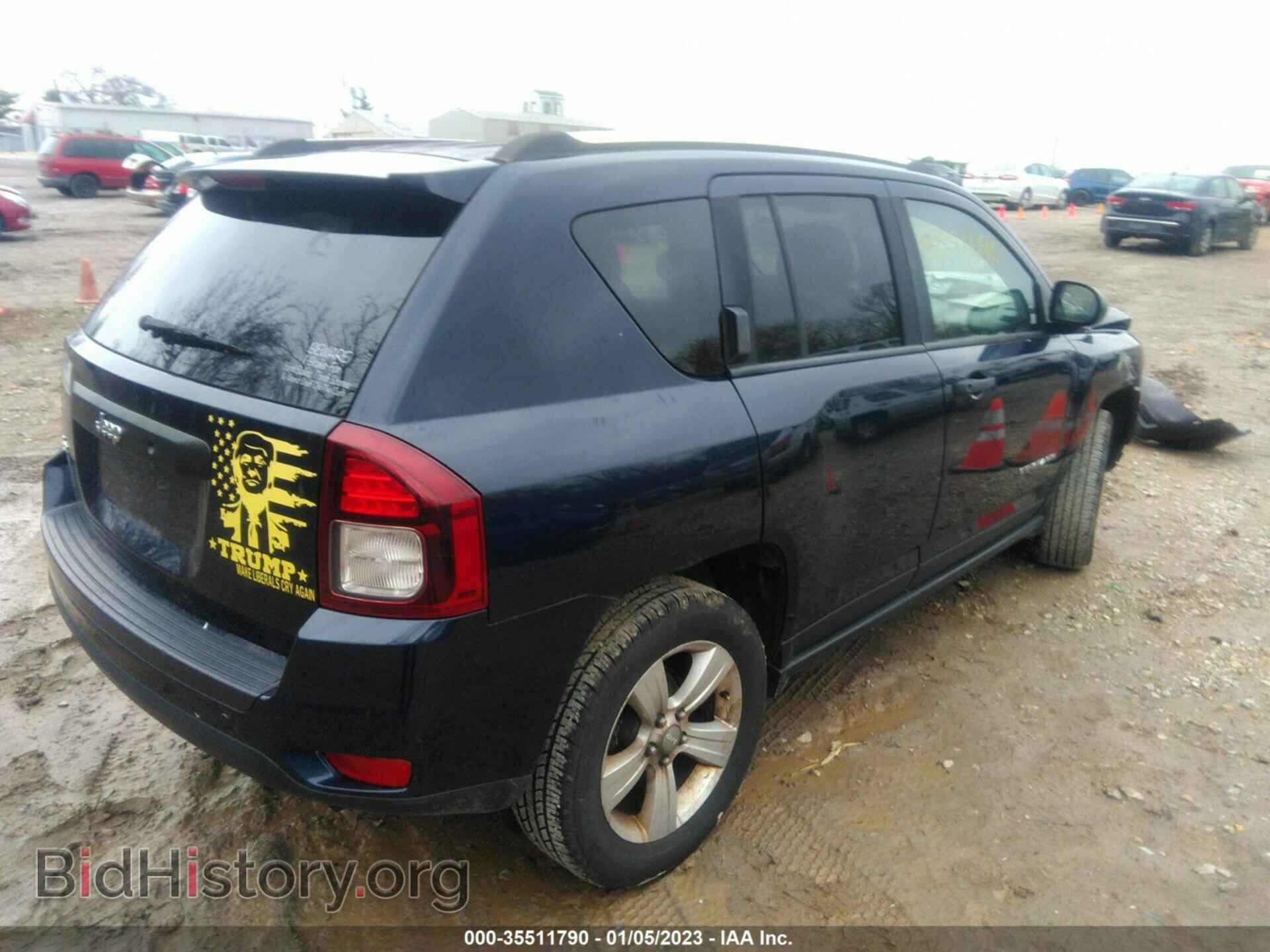 2015 JEEP COMPASS - VIN: 1C4NJDBB3FD113967 - Фото 4