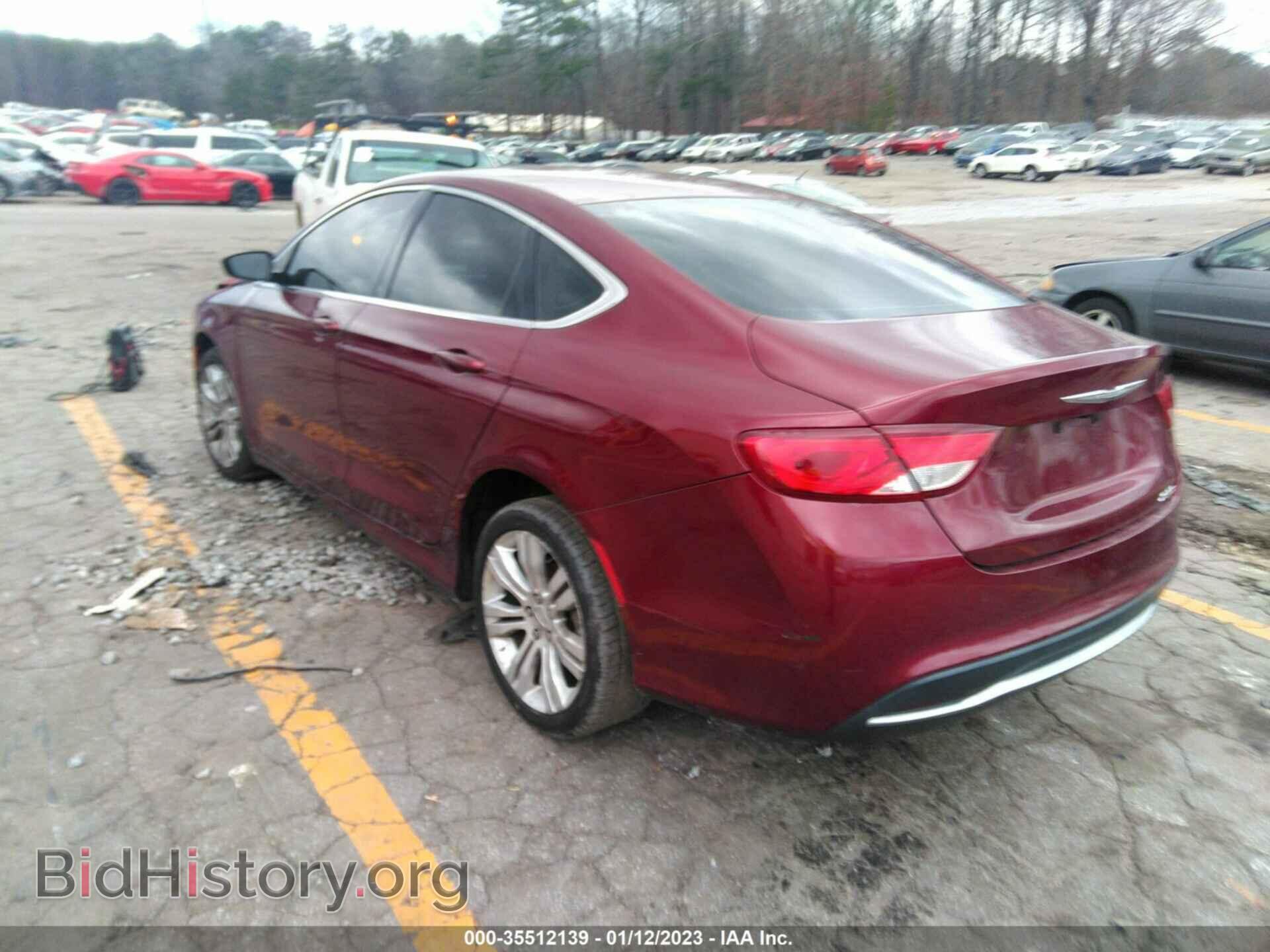 2016 CHRYSLER 200 - VIN: 1C3CCCABXGN119357 - Фото 3