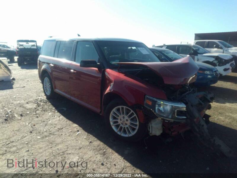 2014 Ford FLEX SEL (VIN 2FMHK6C83EBD43159) — photo 1 of 12, IAAI, damage: front end