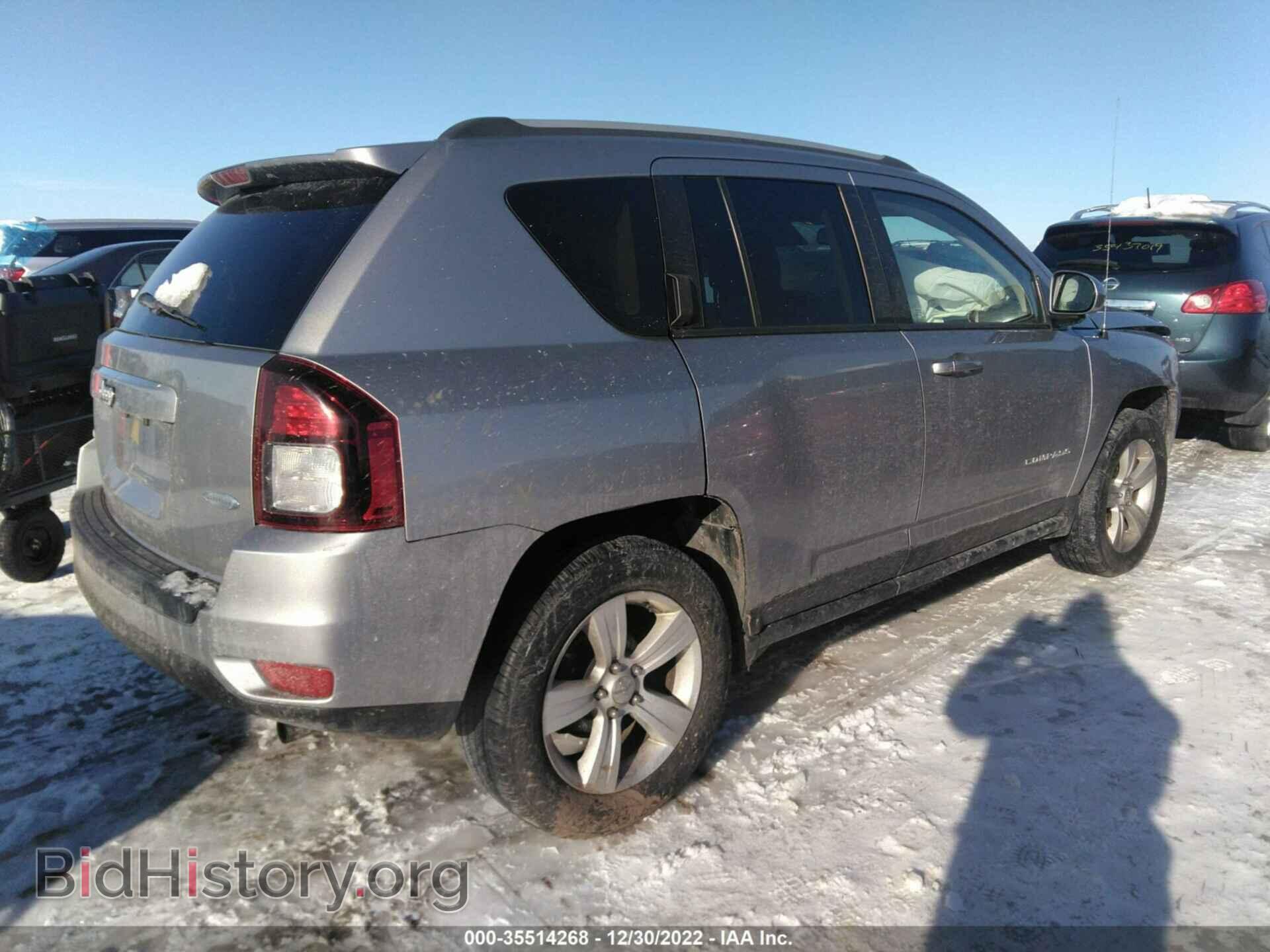 2017 JEEP COMPASS - VIN: 1C4NJDEBXHD191516 - Фото 4