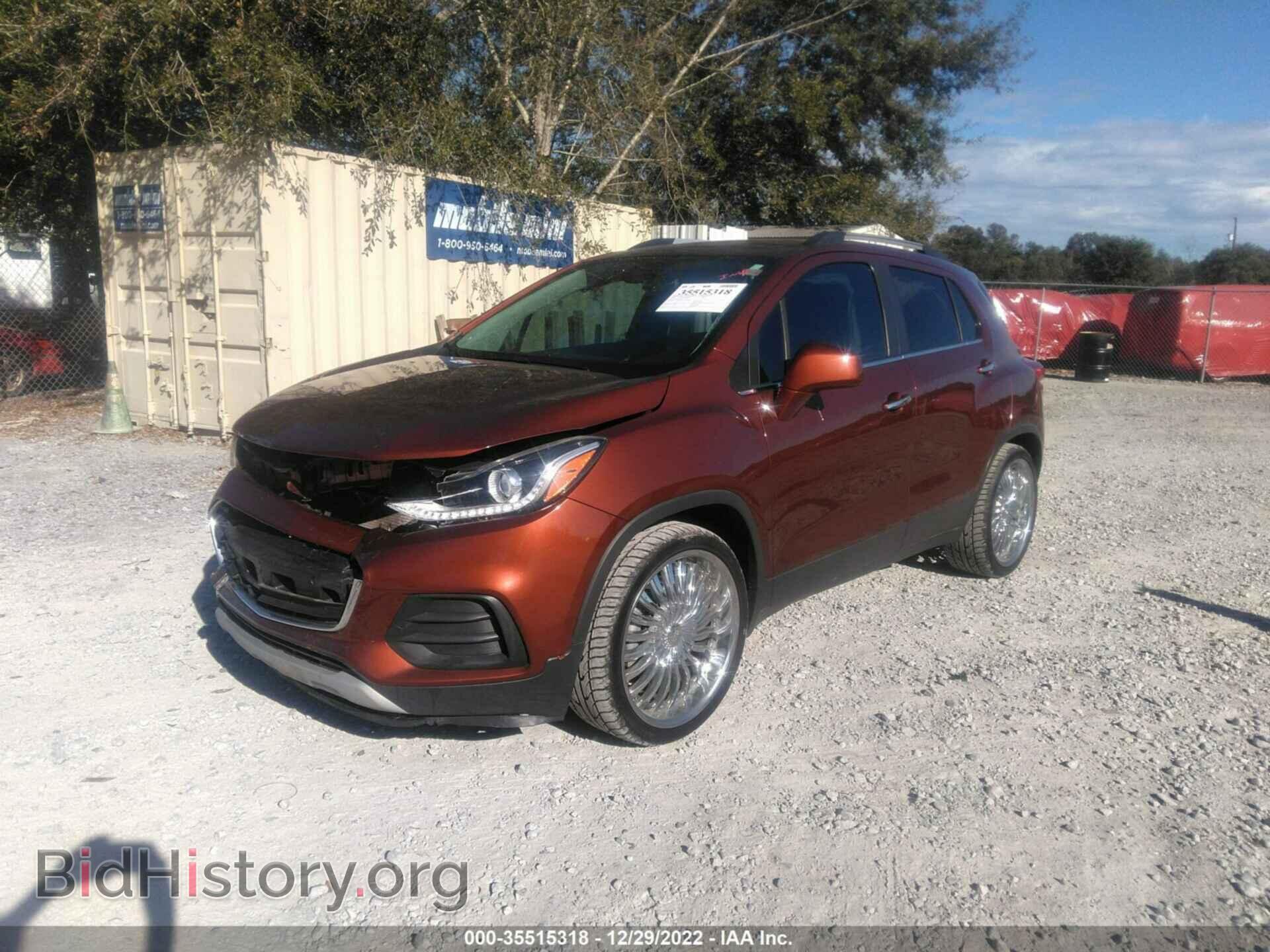 2019 CHEVROLET TRAX - VIN: 3GNCJLSB7KL310394 - Фото 2