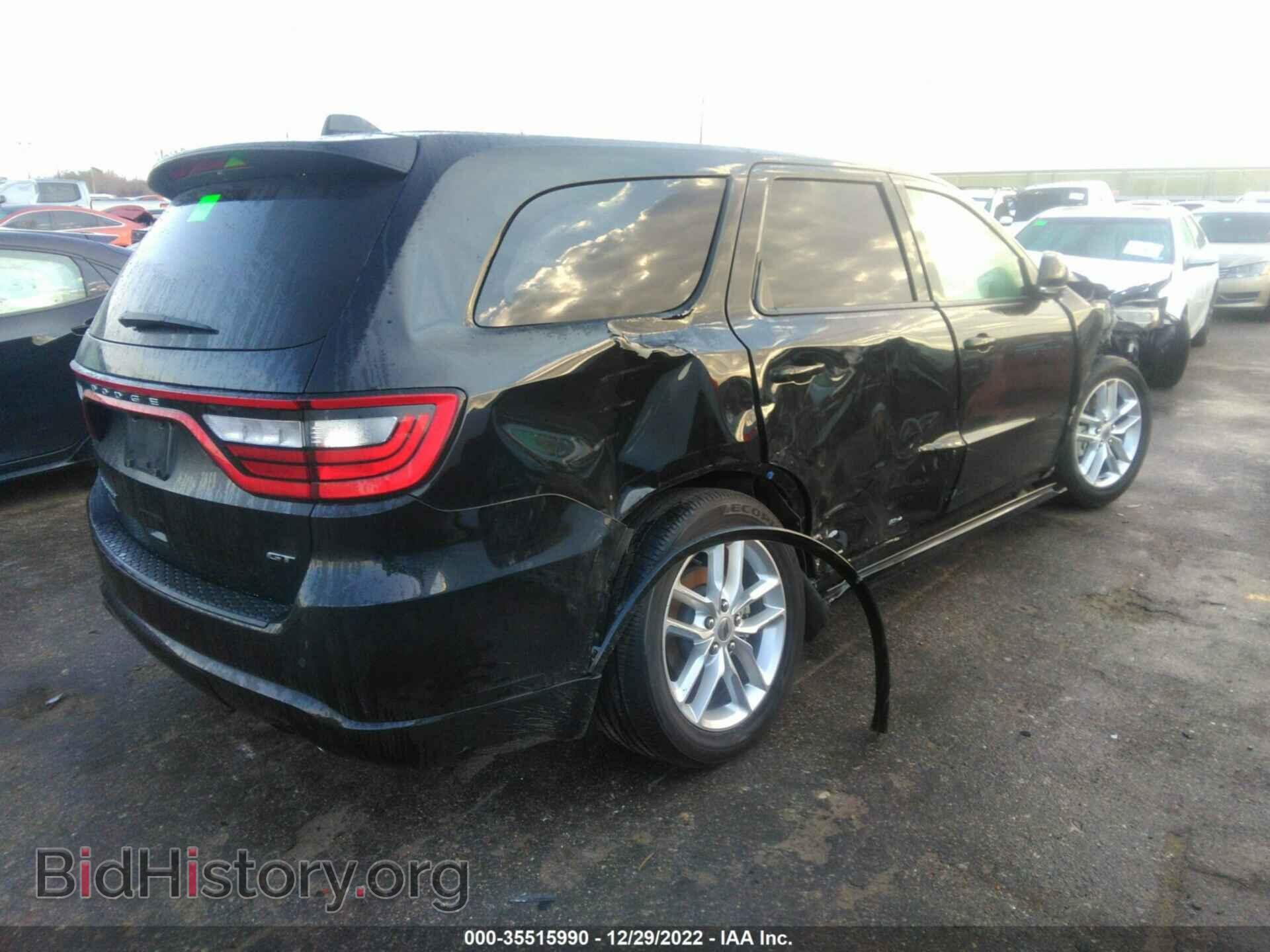 2022 DODGE DURANGO - VIN: 1C4RDHDG7NC128761 - Фото 4