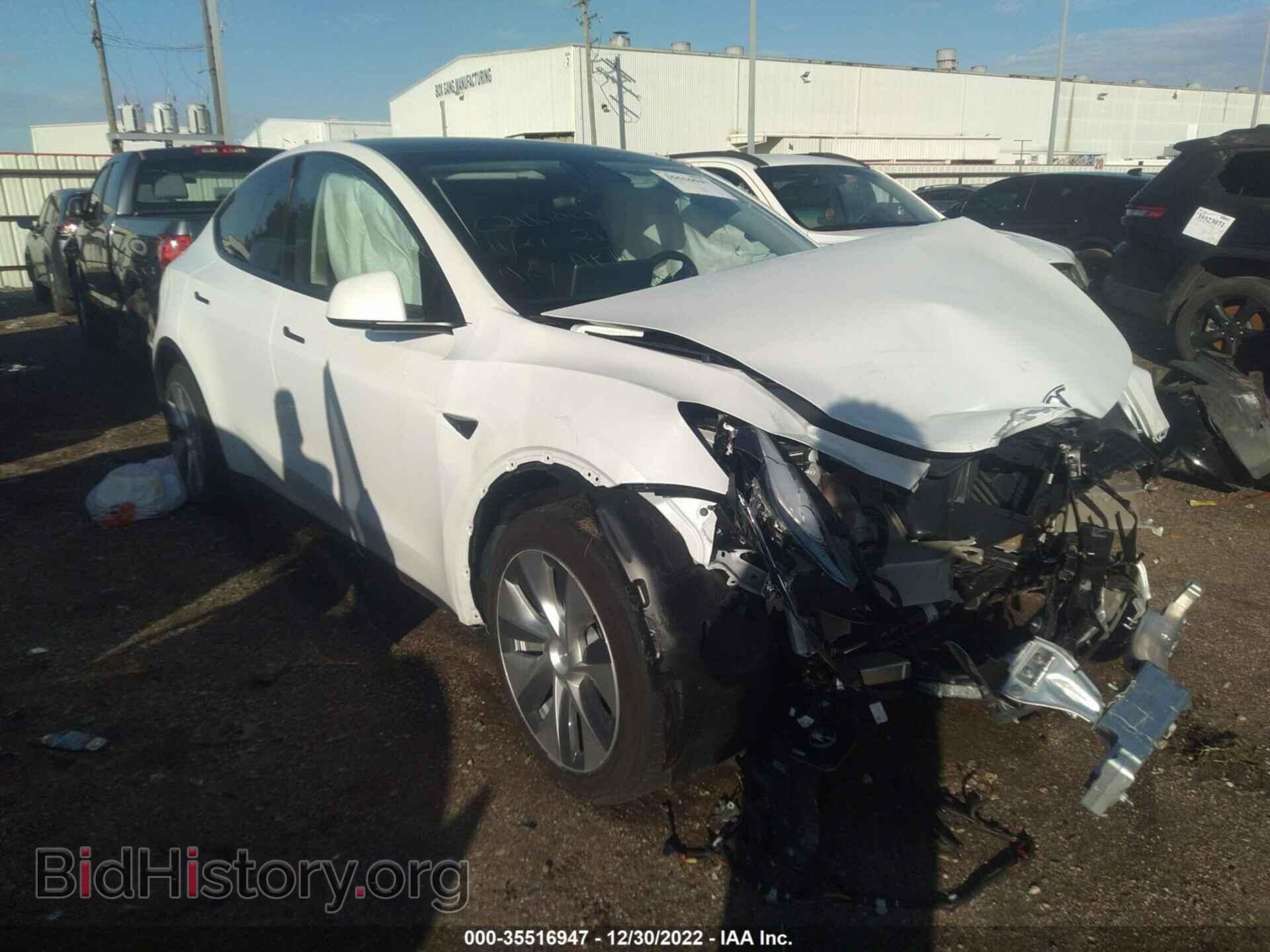Photo 5YJYGDEE6MF278662 - TESLA MODEL Y 2021
