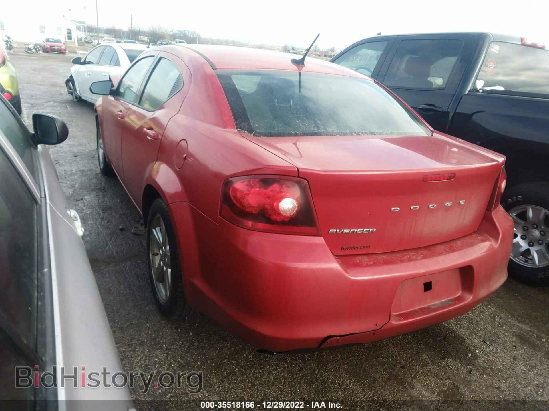 2013 DODGE AVENGER - VIN: 1C3CDZAB9DN679933 - Фото 3